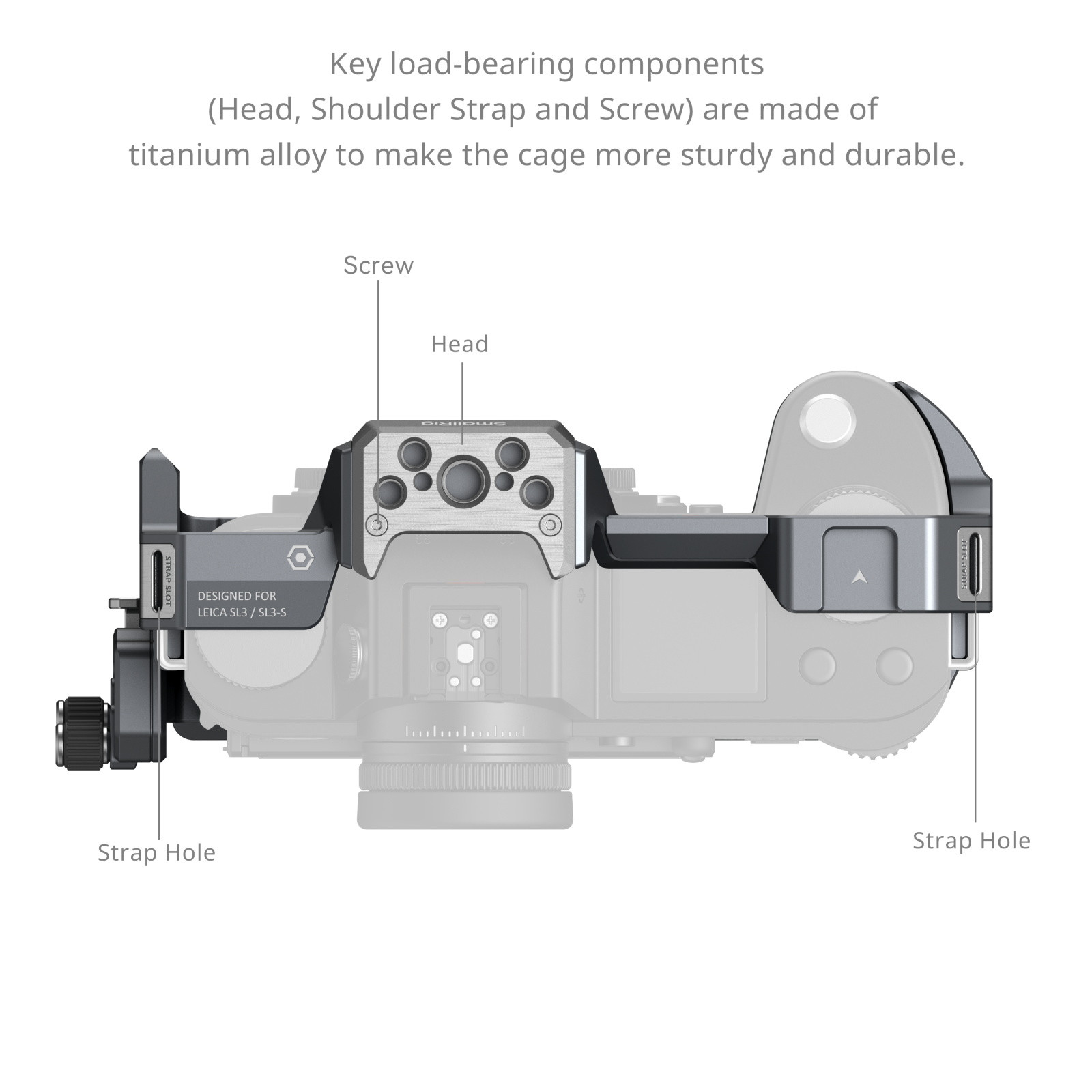 SmallRig Cage for Leica SL3 / SL3-S 4510B