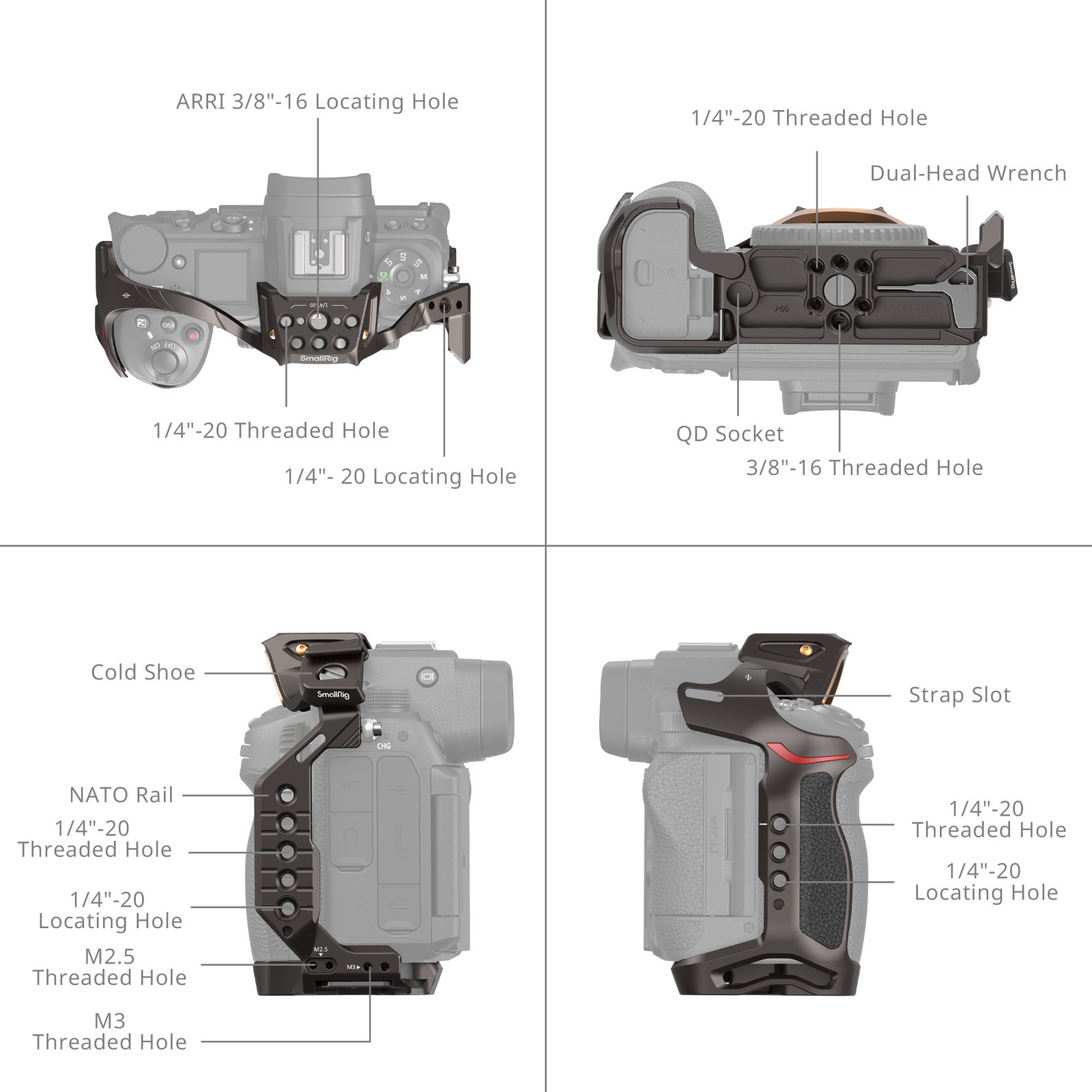 SmallRig "Night Eagle" Cage for Nikon Z 6III 4521