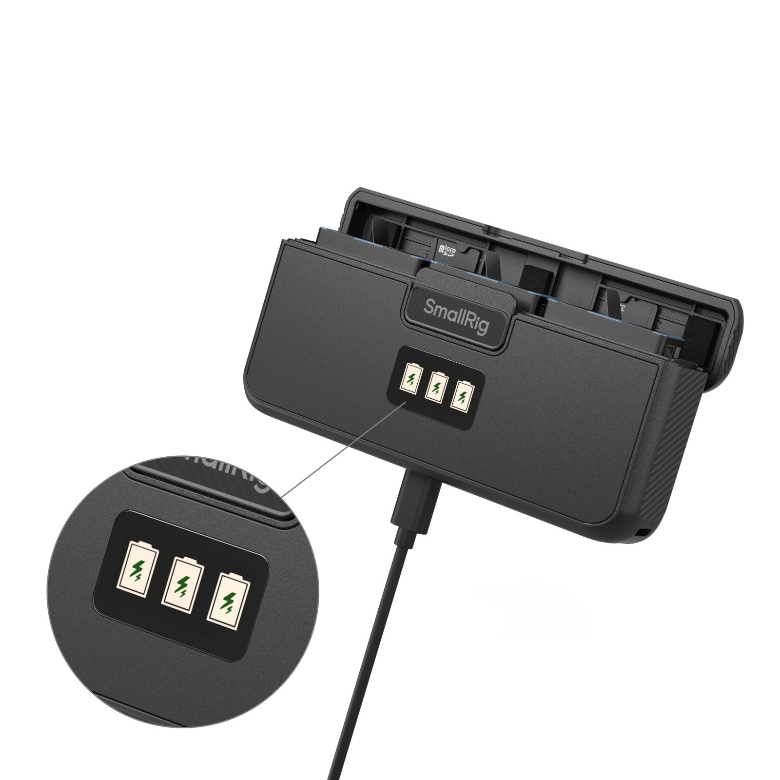 SmallRig Camera Battery and Charger Kit (For GoPro 9/10/11/12) 4565