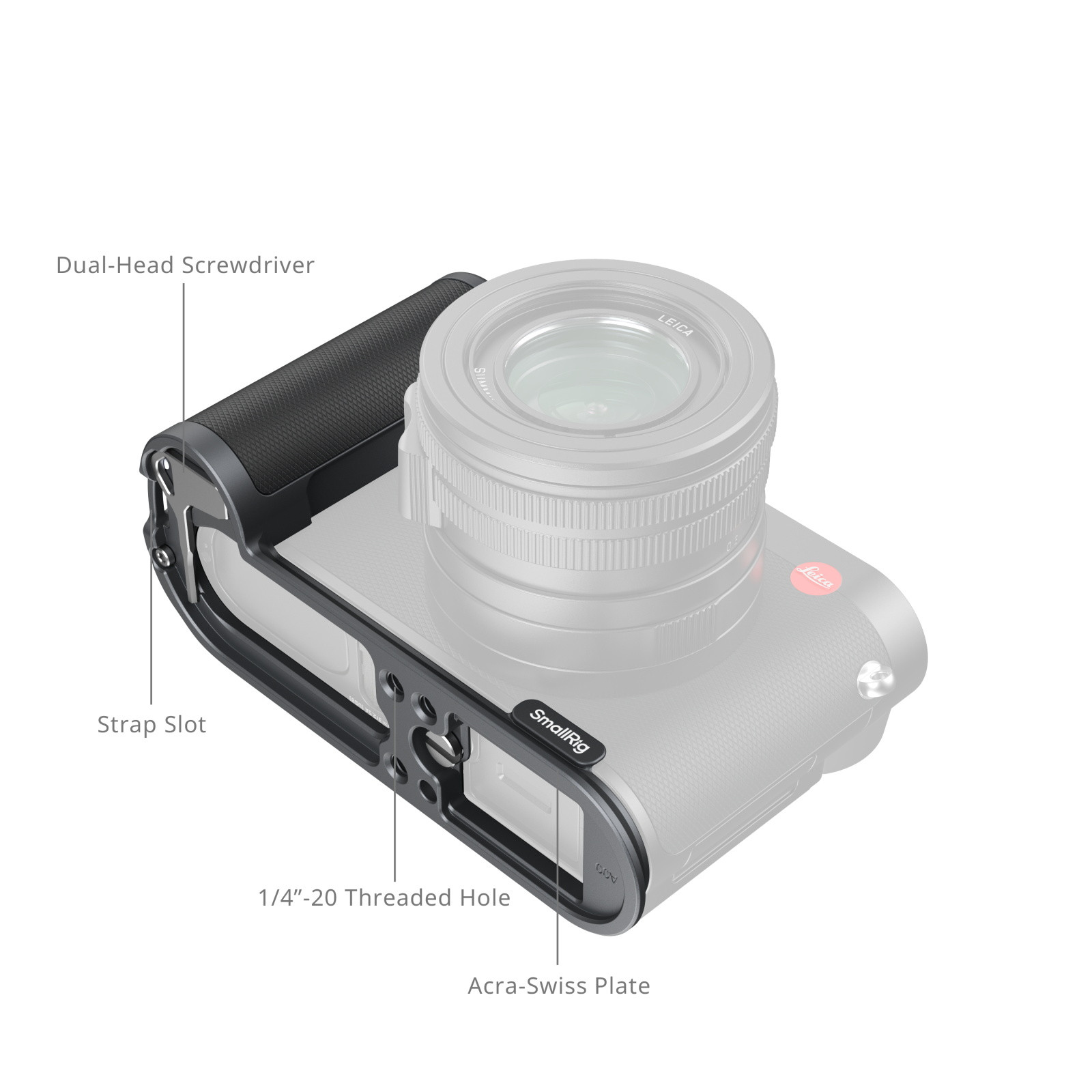 SmallRig L-Shape Mount Plate with Handle for Leica Q3 / Leica Q3 43 4568
