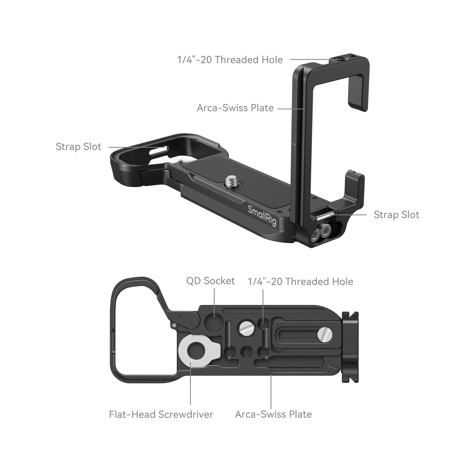 SmallRig L-Bracket for Sony Alpha 7C II / Alpha 7CR 4569