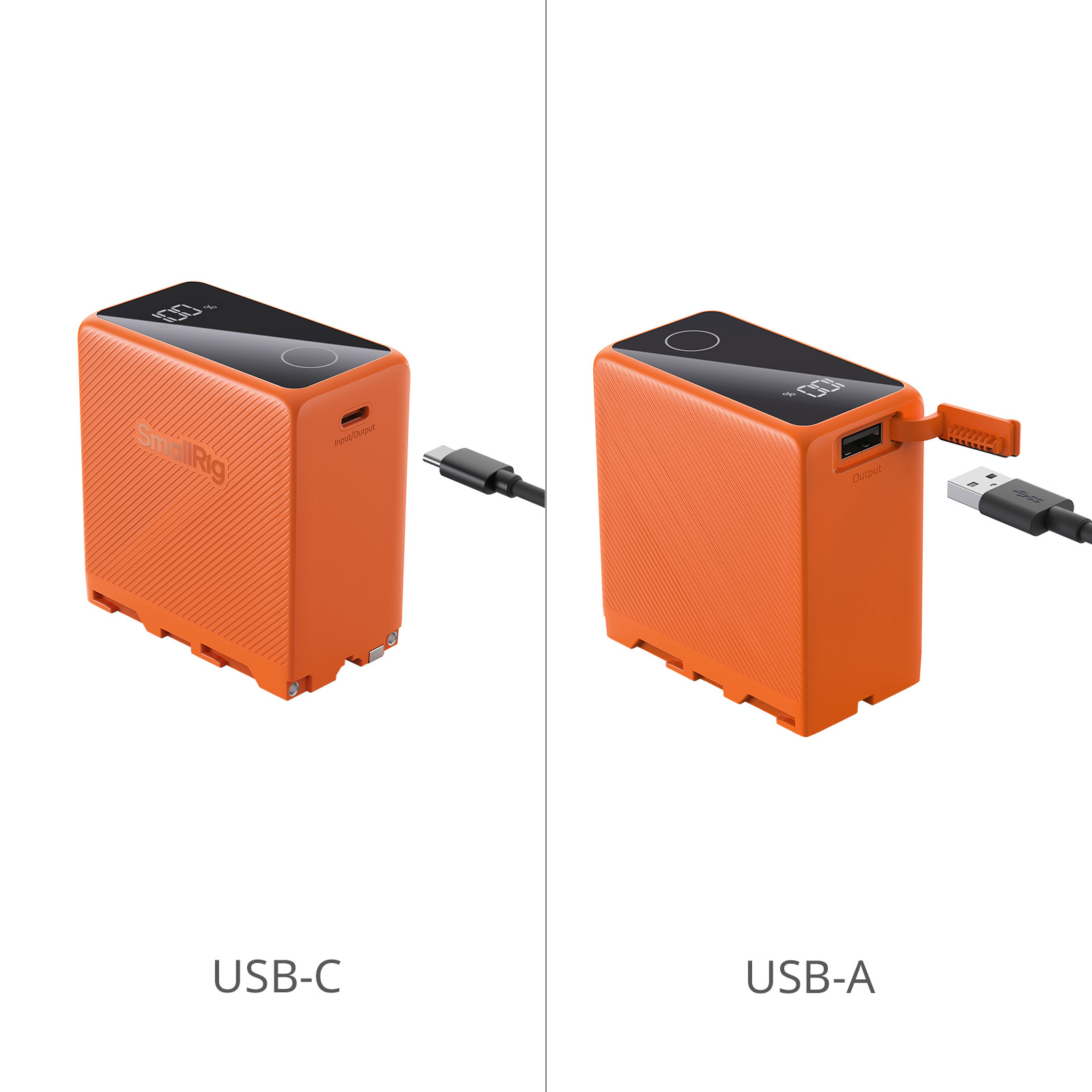 SmallRig USB-C Rechargeable Battery For Sony NP-F Series – Fits FX3, A7 IV, A7S III & More