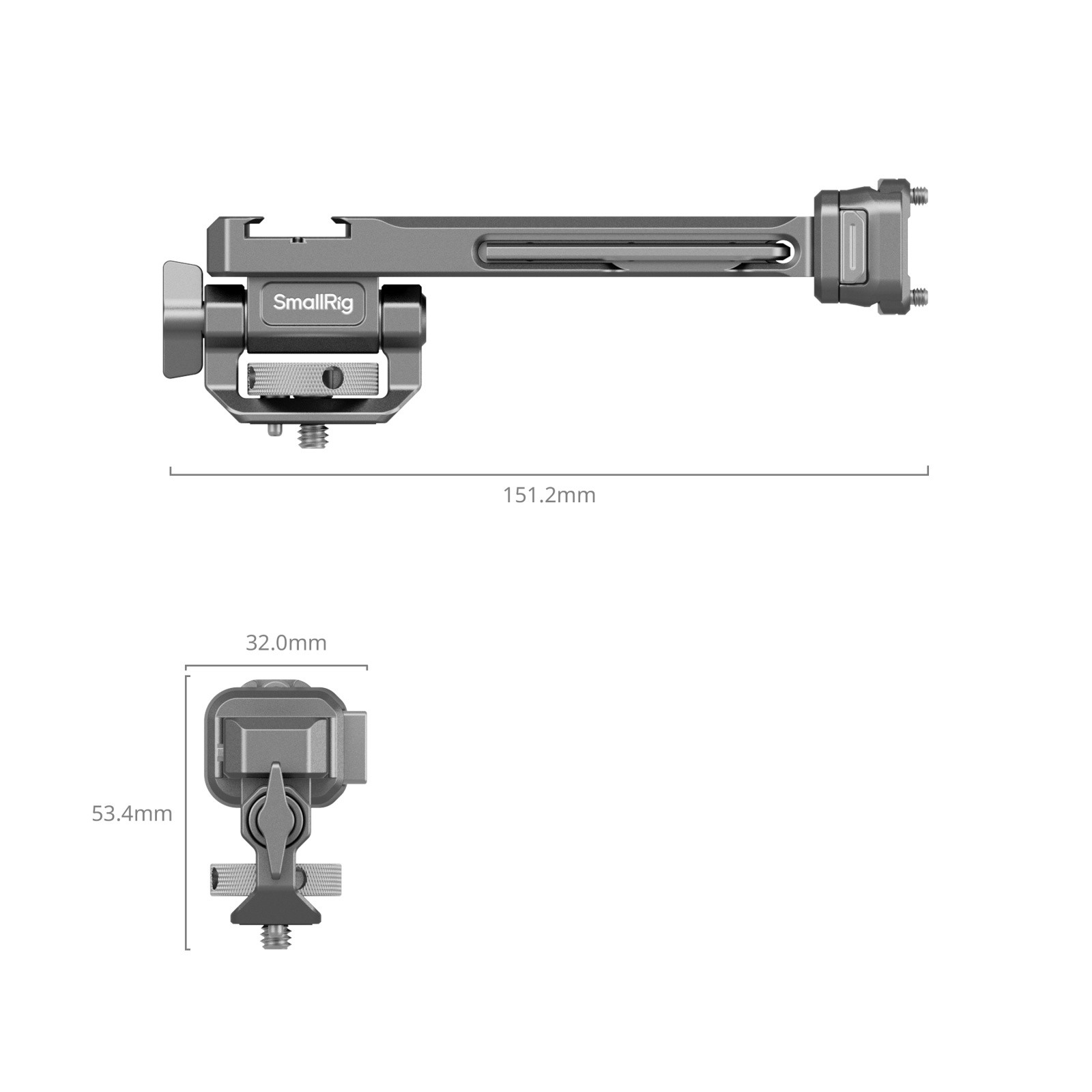 SmallRig "HawkLock" H21 Monitor Support for DJI Stabilizers 4637