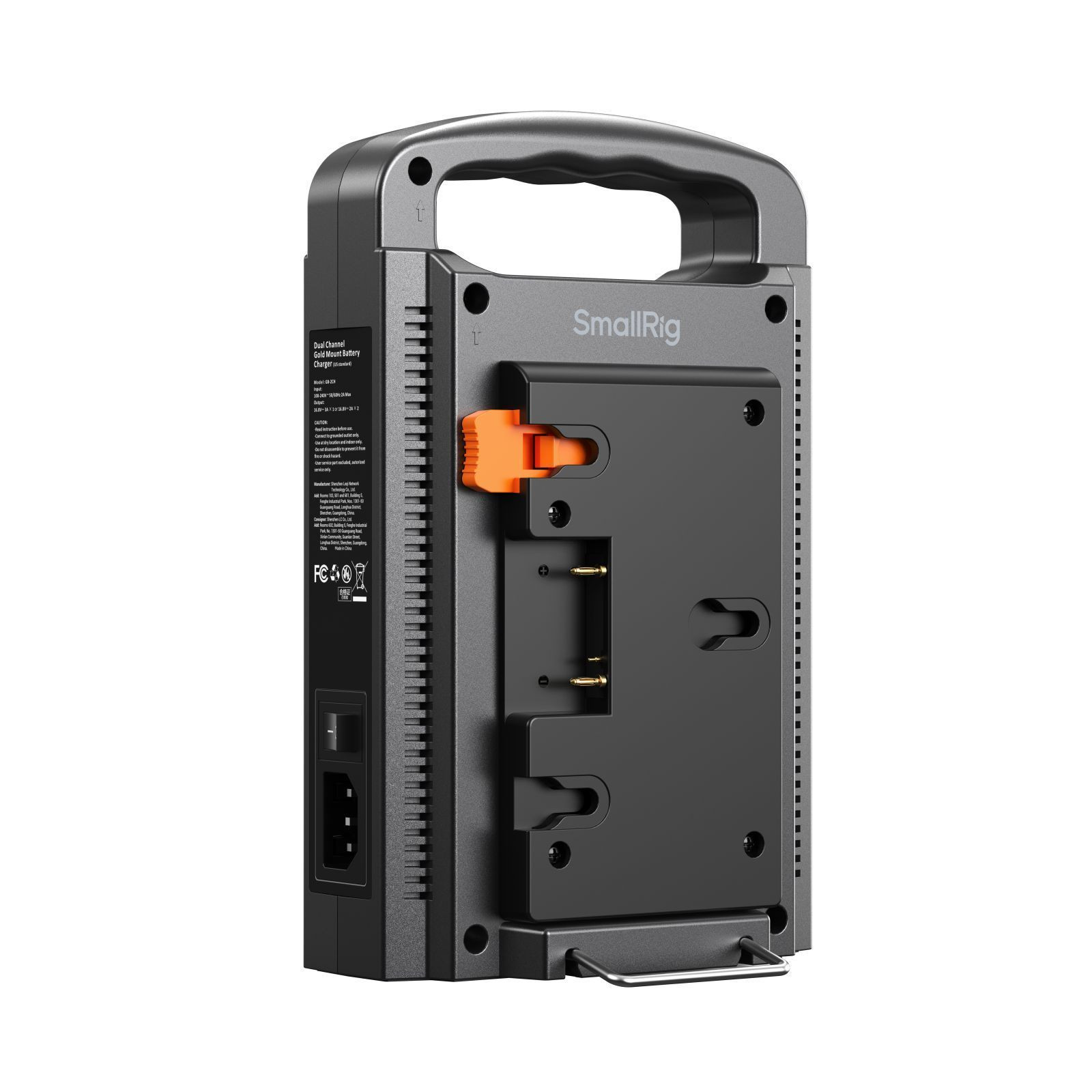 SmallRig Dual Channel Gold Mount Battery Charger (US standard) 4679