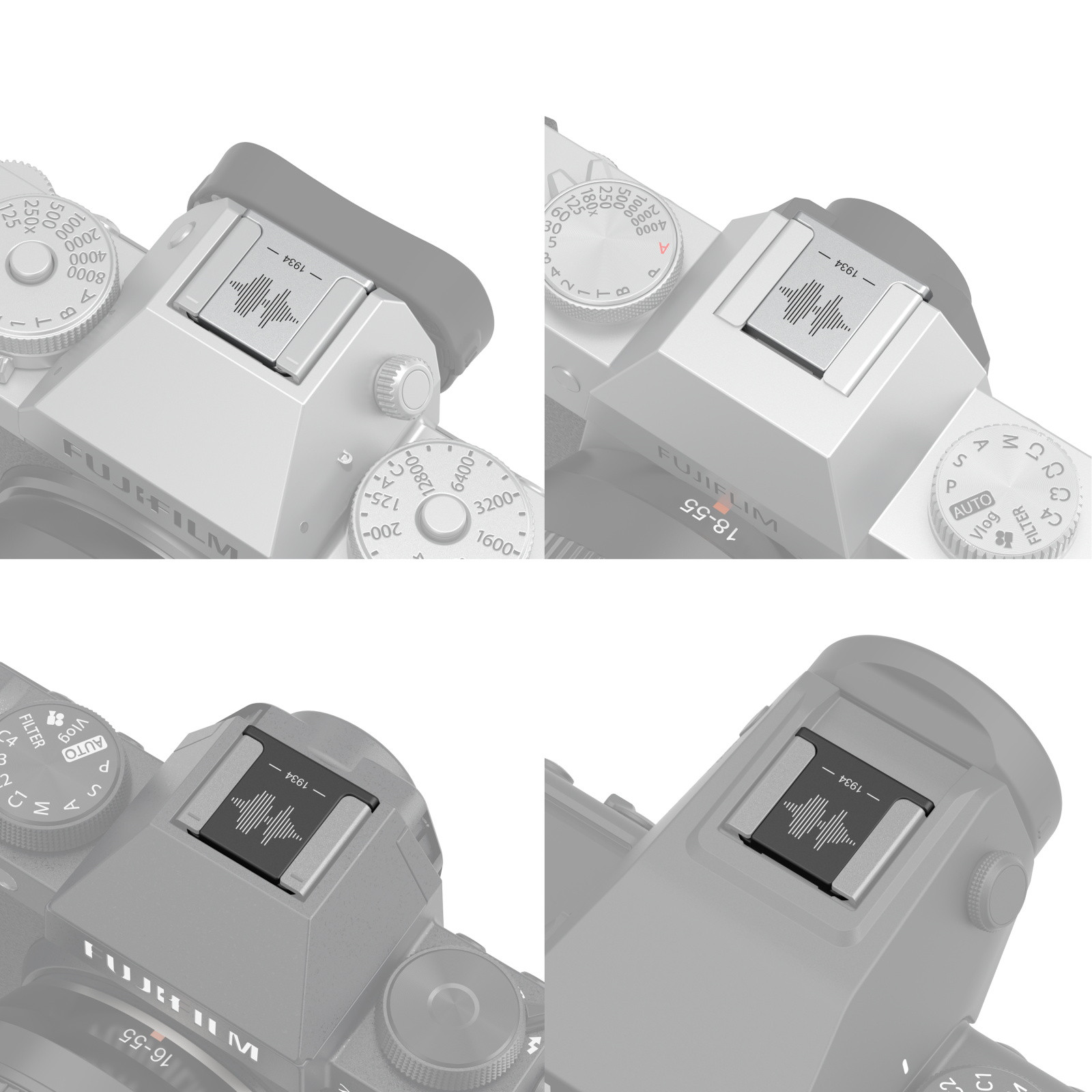 SmallRig Hot Shoe Cover for FUJIFILM Cameras (Sliver) 4697B