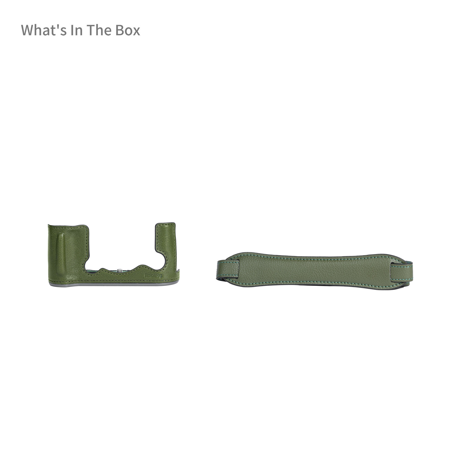 SmallRig Leather Half Case Kit for FUJIFILM X-T50 (Green) 4711