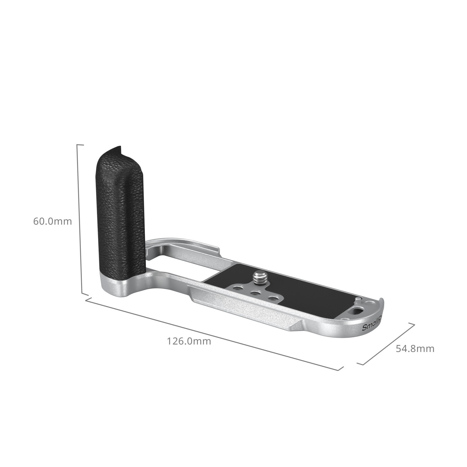 SmallRig L-Shape Mount Plate with Handle for FUJIFILM X-T50 (Silicone/Silver) 4713C