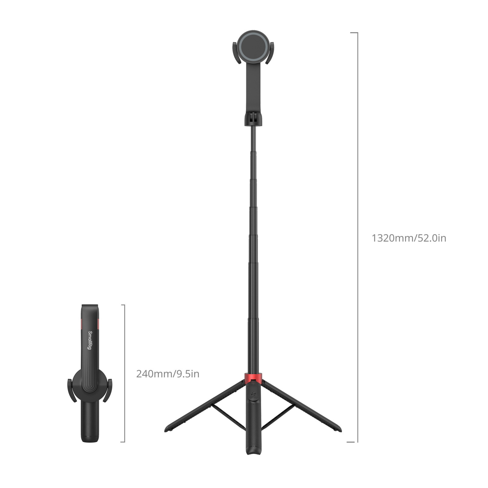 SmallRig Portable Selfie Stick Tripod ST-25 Pro 4731