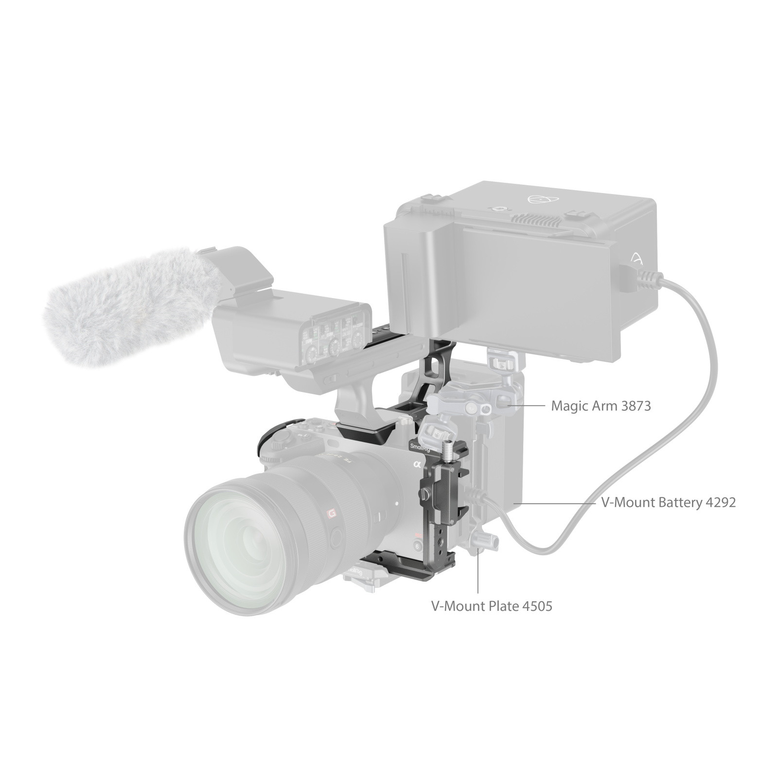 SmallRig HawkLock Quick Release Advanced Cage Kit for Sony SmallRig HawkLock Quick Release Advanced Cage Kit for Sony