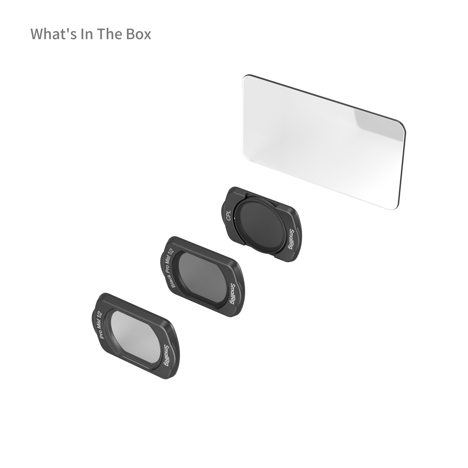 SmallRig Black / White Diffusion Filter & CPL Filter Set for DJI Osmo Pocket 3 4775