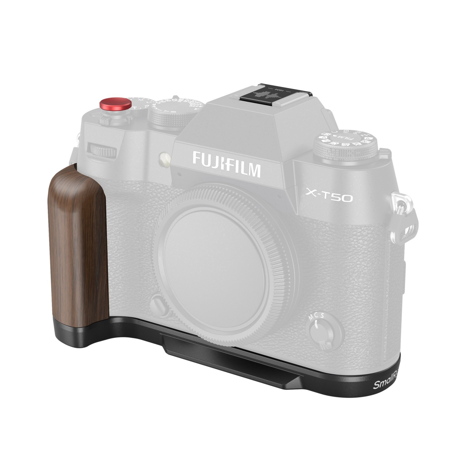 SmallRig L-Shape Grip for FUJIFILM X-T50 (Wooden/Black) 4784C