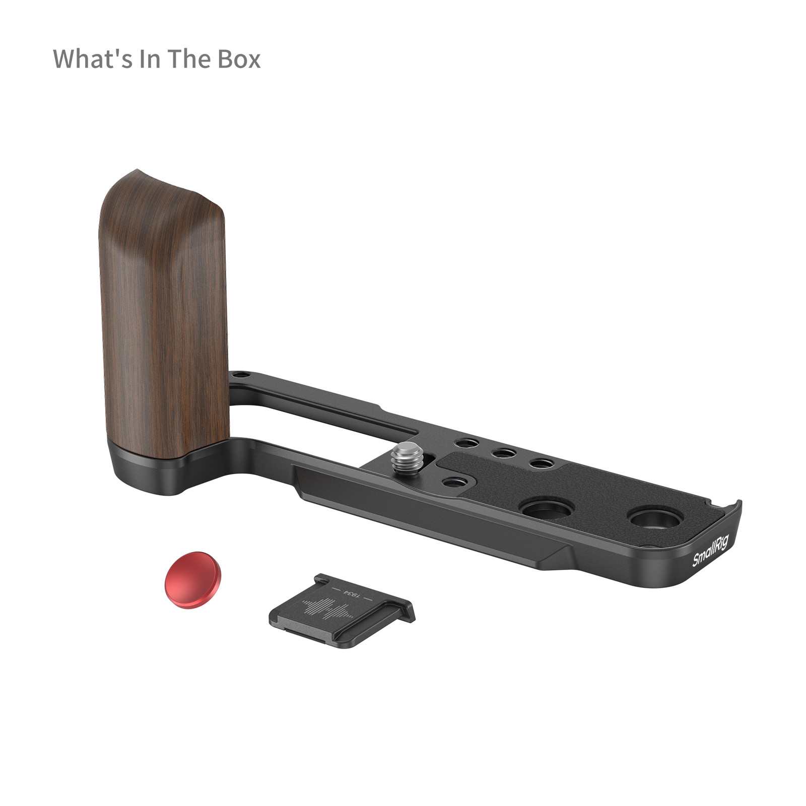 SmallRig Wooden L-Shape Grip for FUJIFILM X100VI / X100V (Black) 4805