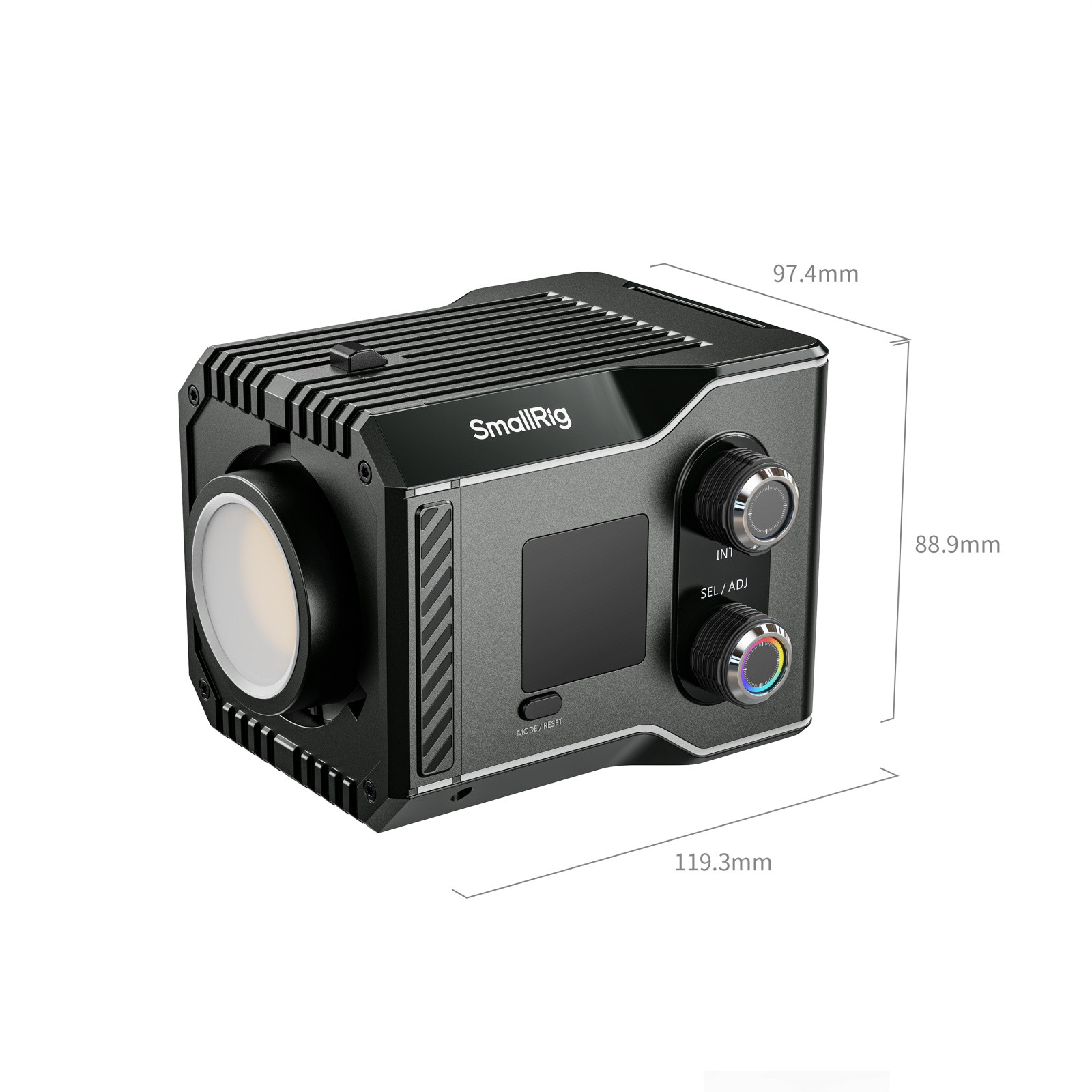 SmallRig RC 60C RGB LED Video Light (with Powerbank Clamp Edition) 4810