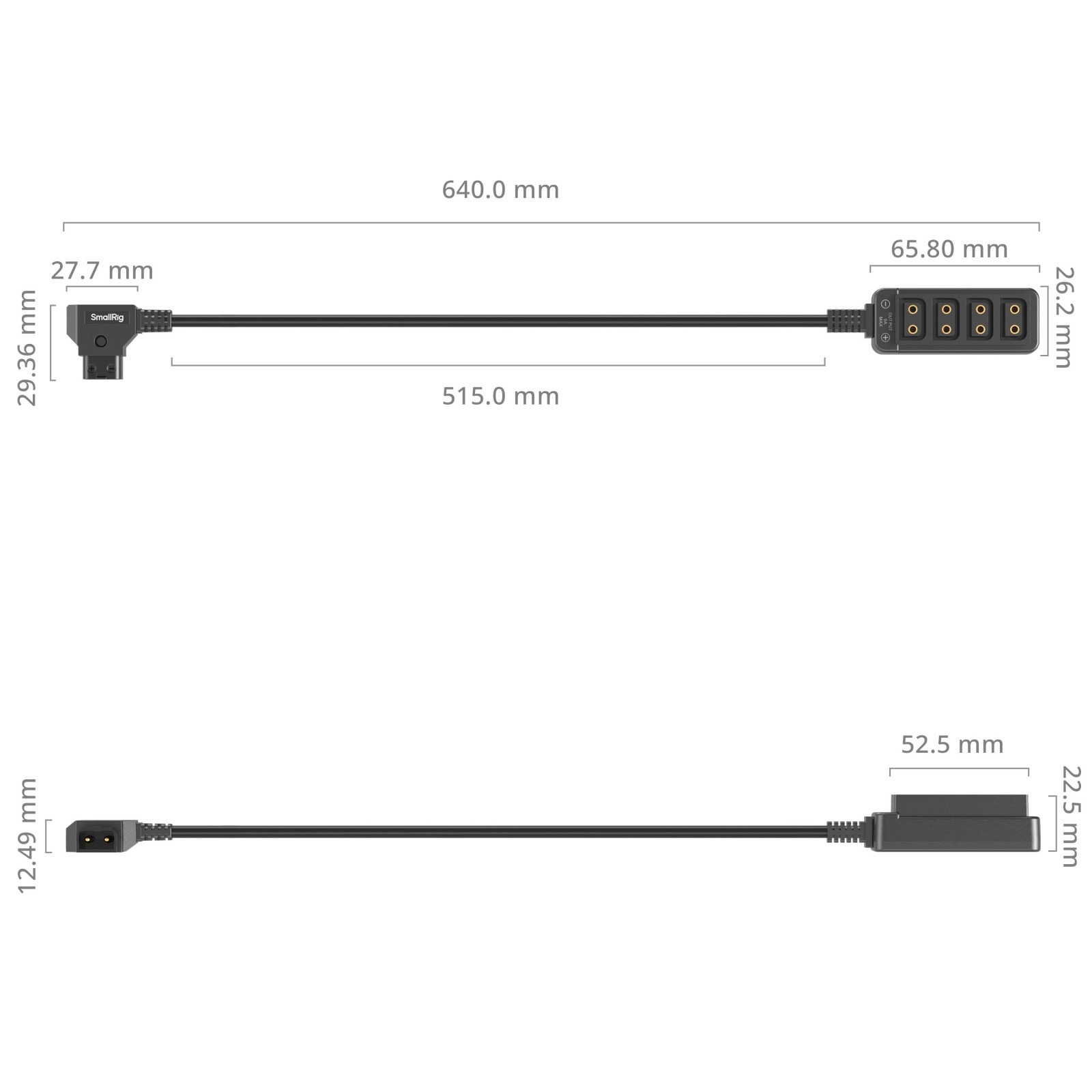 SmallRig D-Tap 1-to-4 Power Cable 4831