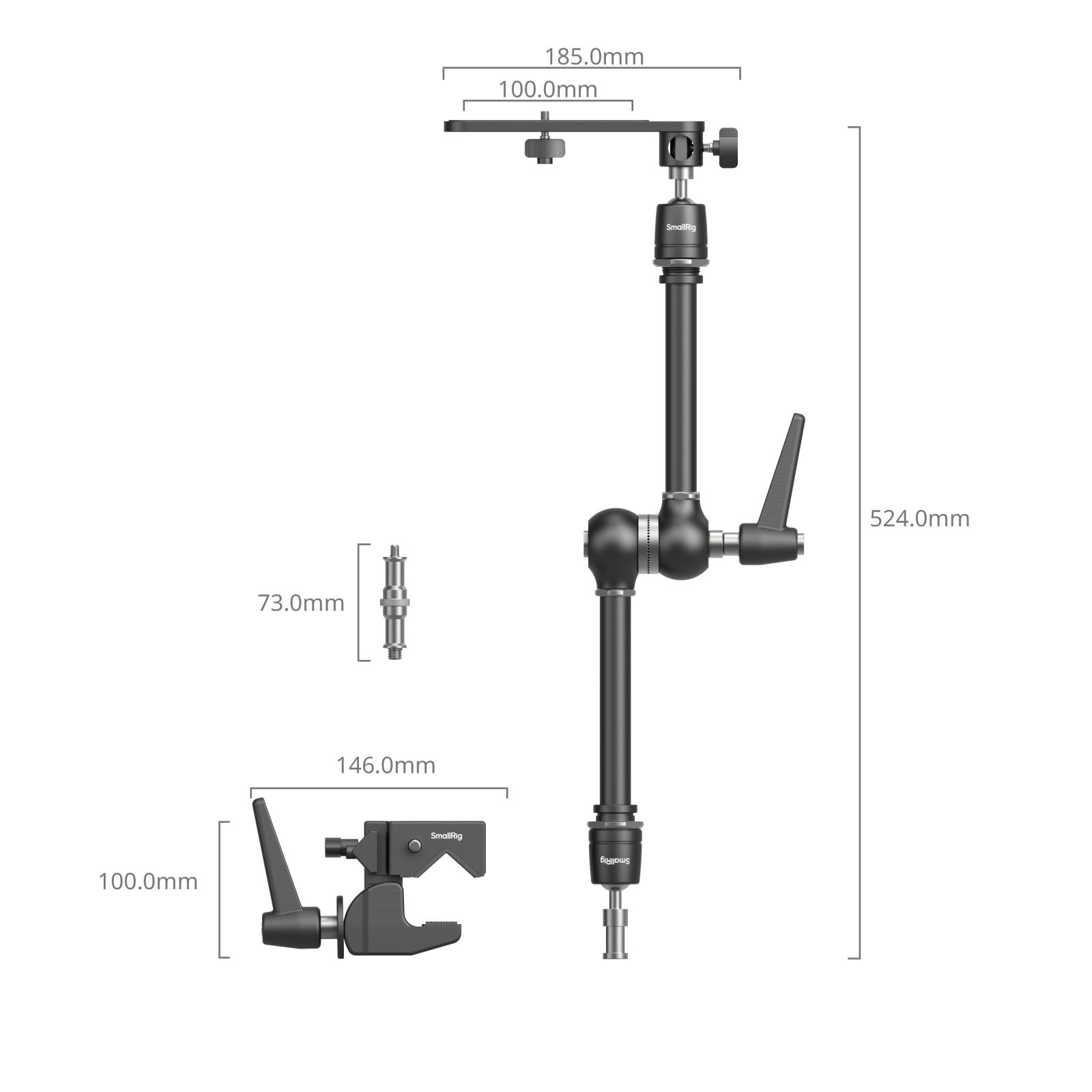 SmallRig Super Clamp with Magic Arm Kit 4862