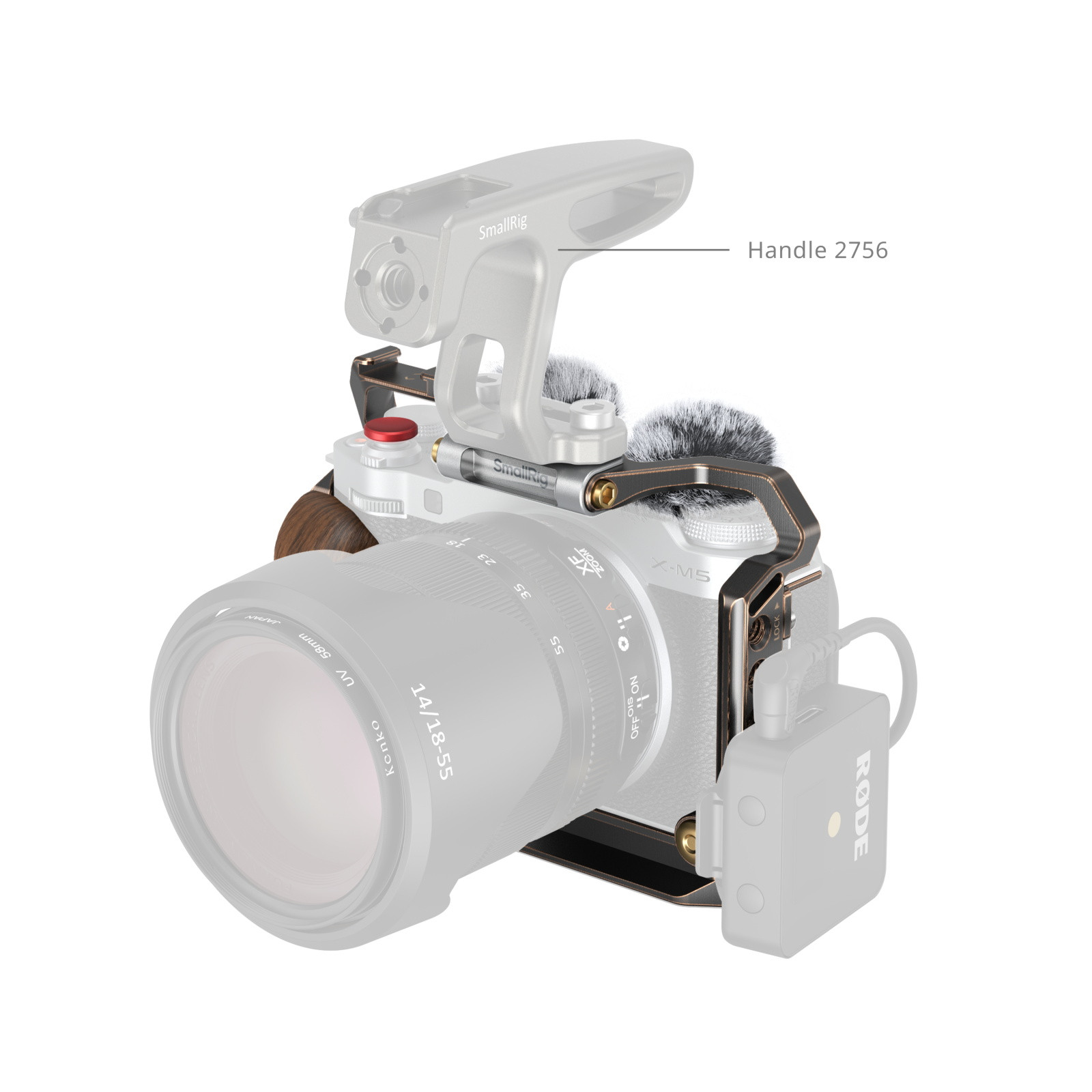 SmallRig “Retro" Cage for FUJIFILM X-M5 4892
