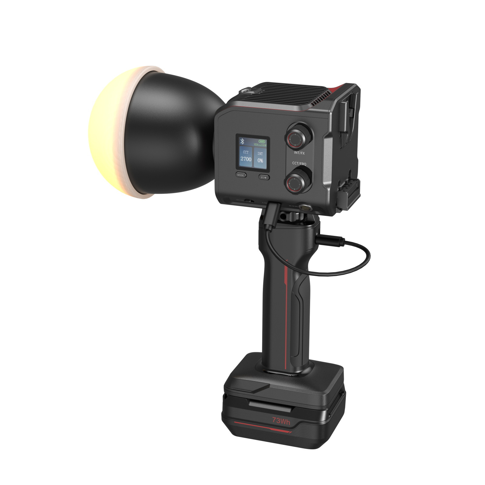 SmallRig RC 100B COB LED Video Light Kit (with Battery Grip Handle) 4897