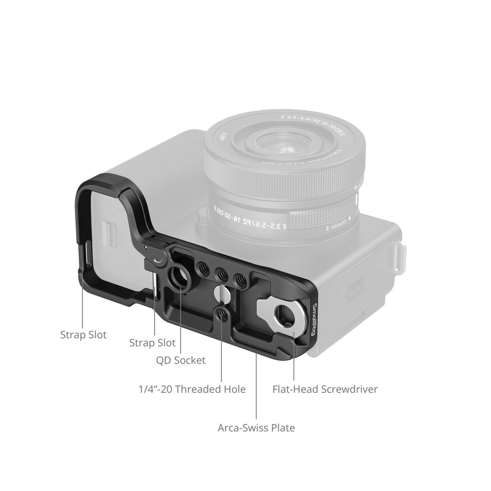 SmallRig Baseplate for Sony ZV-E10 II 4950 SmallRig Baseplate for Sony ZV-E10 II 4950