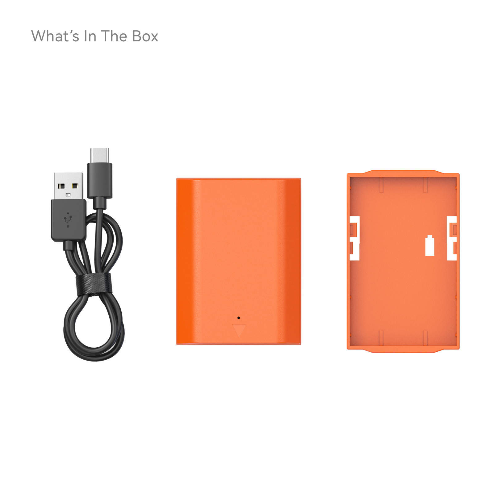SmallRig for Sony NP-FZ100 USB-C Rechargeable Camera Battery (Orange) 4969
