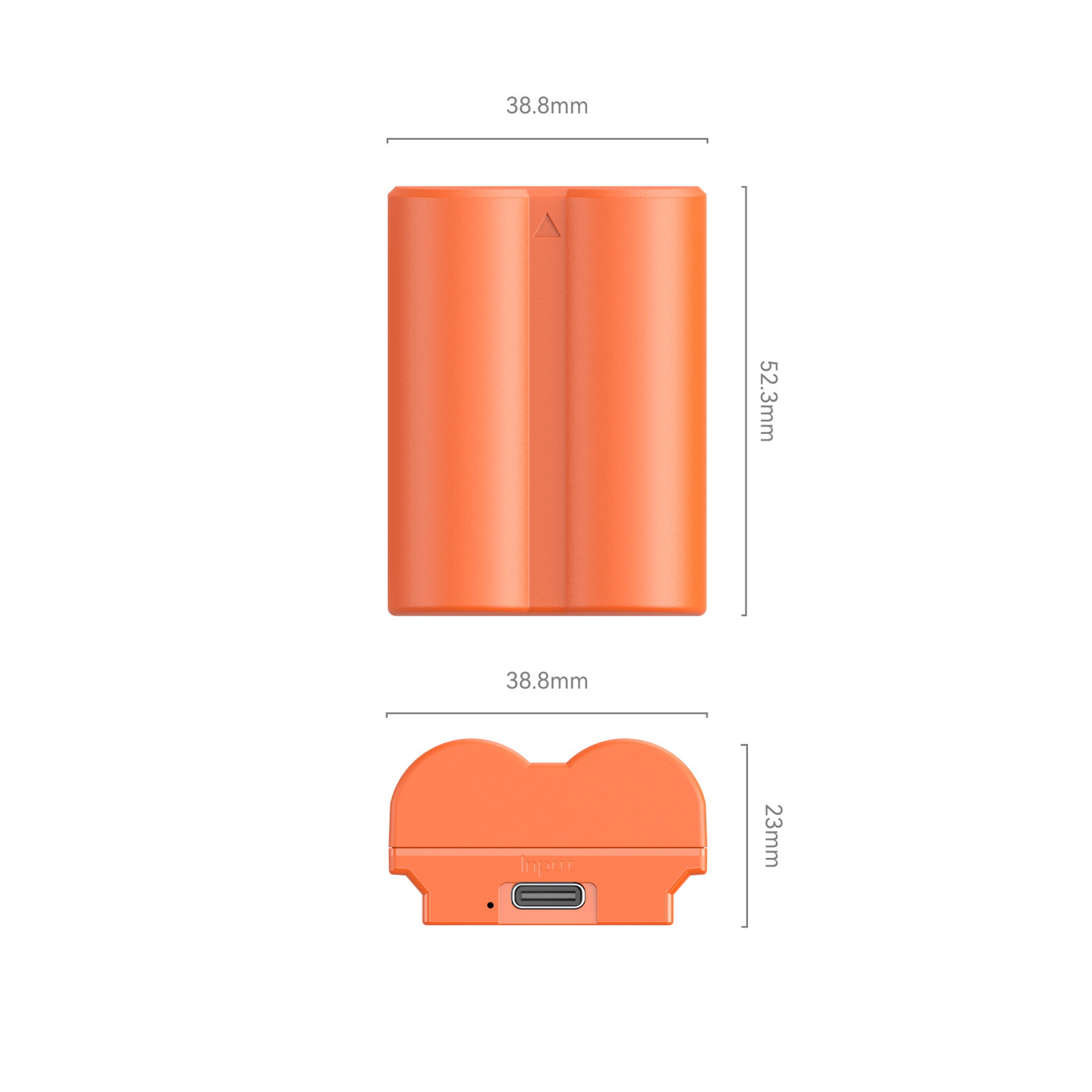 SmallRig USB-C Rechargeable Camera Battery for Fujifilm NP-W235 (Orange) 4970