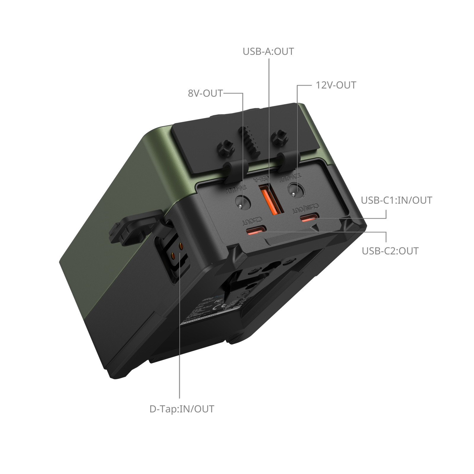 SmallRig VB99 Pro mini V Mount Battery (Green) 4974