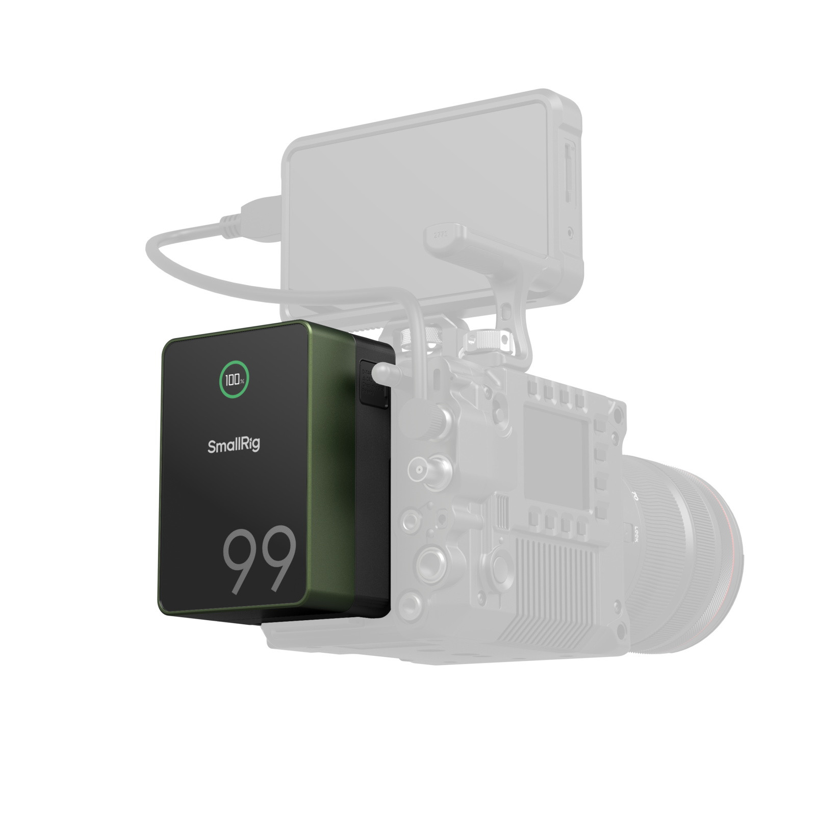 SmallRig VB99 Pro mini V Mount Battery (Green) 4974