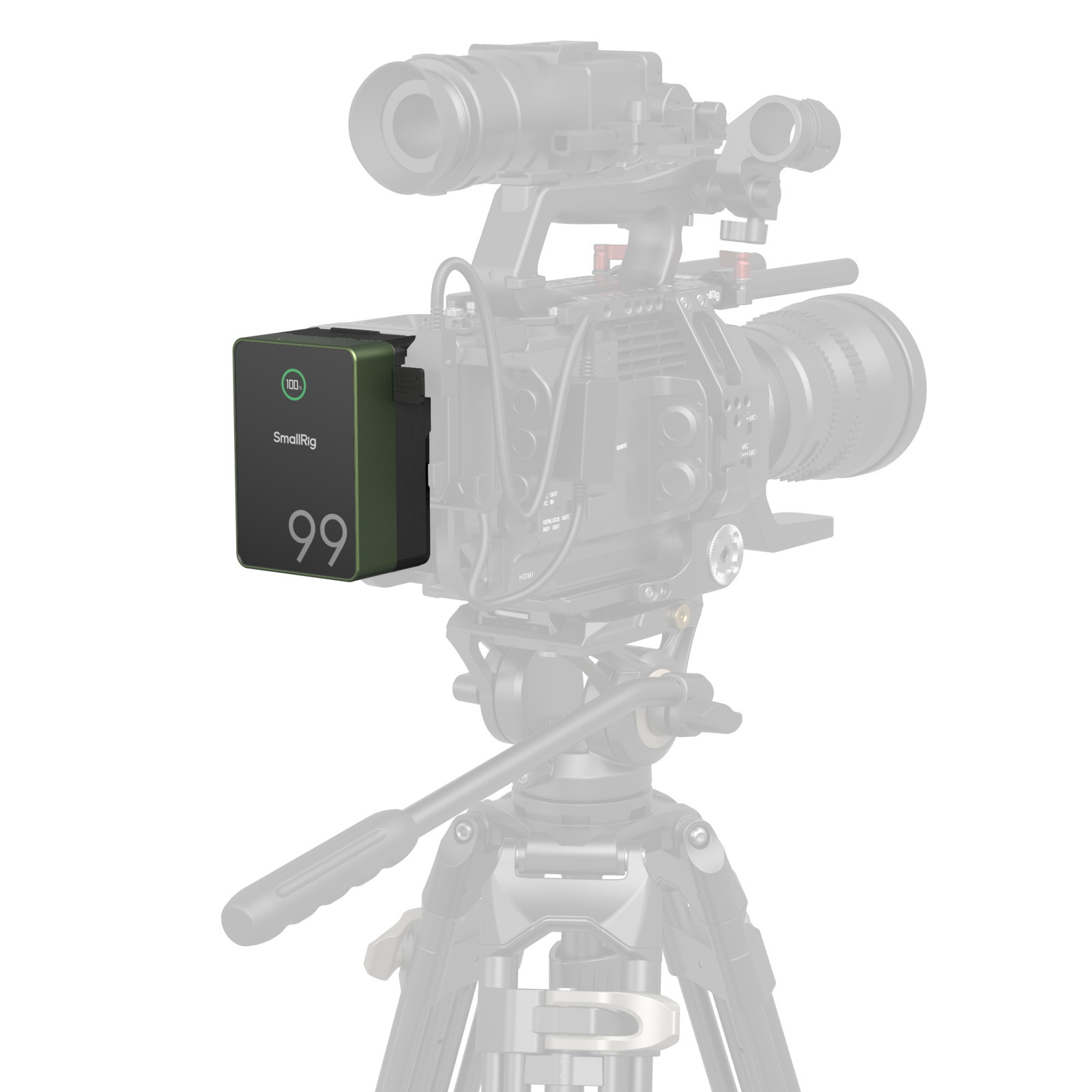 SmallRig VB99 Pro mini V Mount Battery (Green) 4974