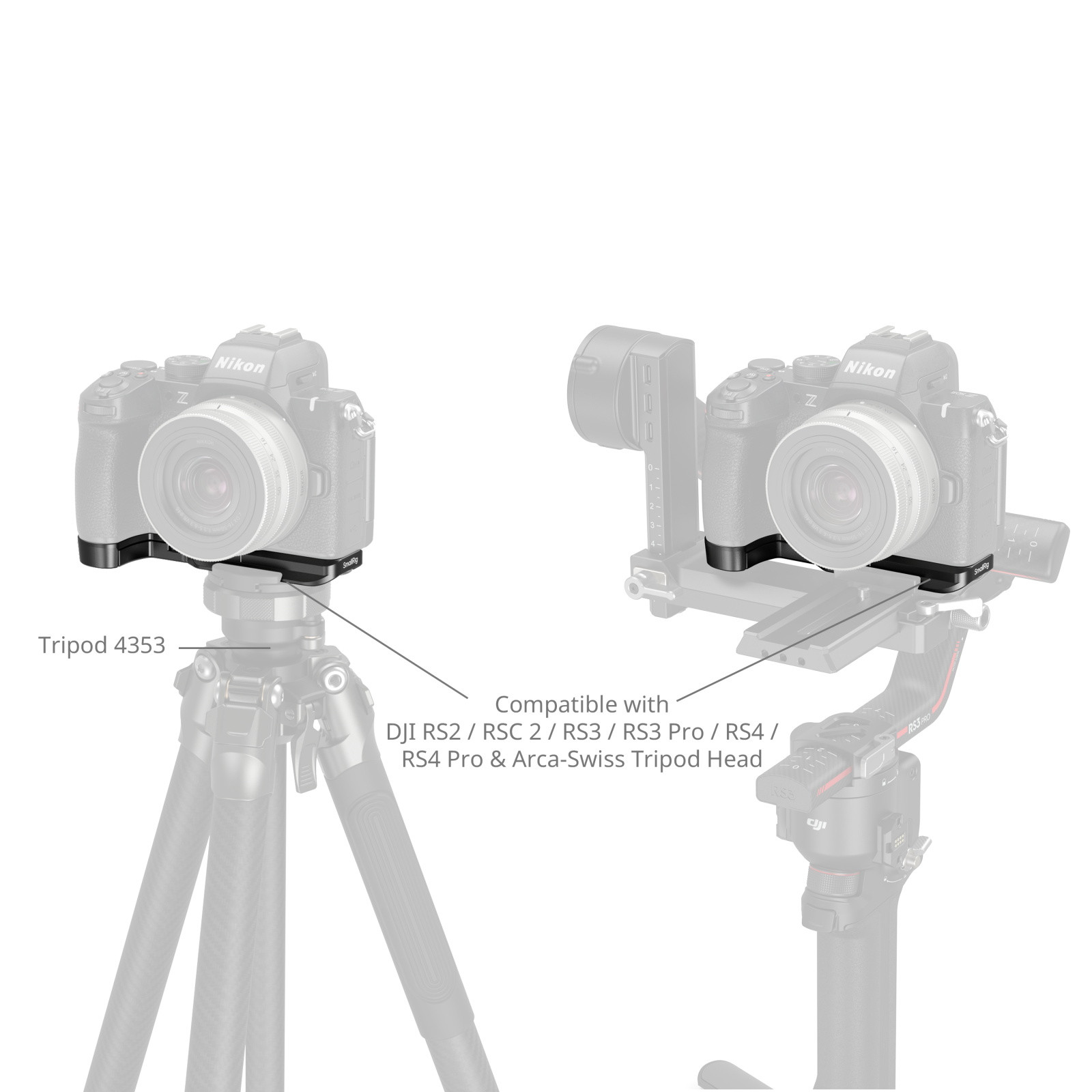 SmallRig Baseplate for Nikon Z50II 4981B