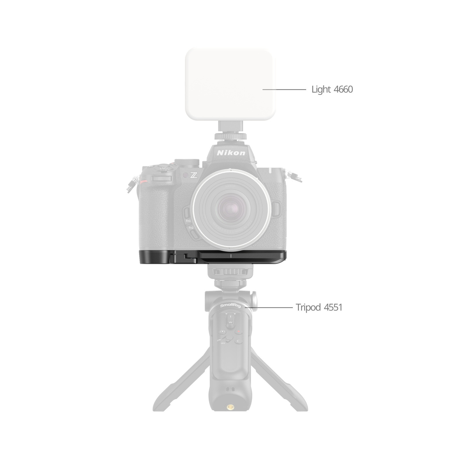 SmallRig Baseplate for Nikon Z50II 4981B