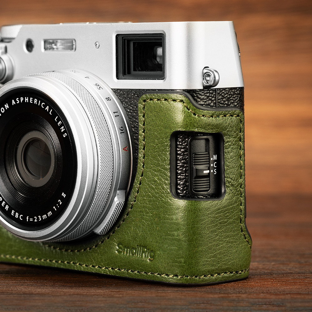 SmallRig Leather Half Case Kit for FUJIFILM X100VI (Green) 4701 SmallRig Leather Half Case Kit for FUJIFILM X100VI (Green) 4701