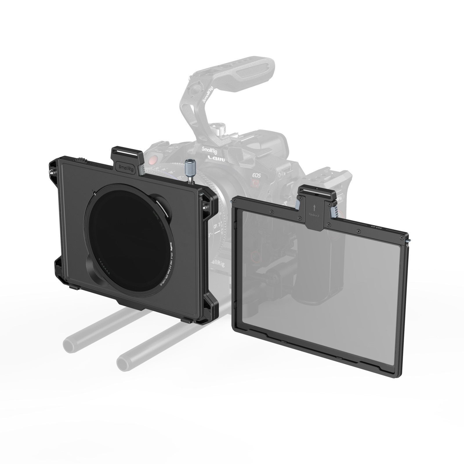 thumbnail image 2 of SmallRig Matte Box Adapter Ring Kit (52/55/58/62/86-95mm) – Model 3383 2 of 4