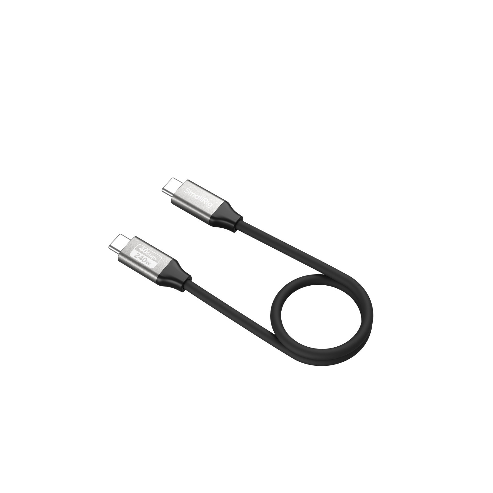 SmallRig USB-C Data Cable (Straight to Straight, 35cm / 13.8in) (40Gbps + 240W + 8K) 5073