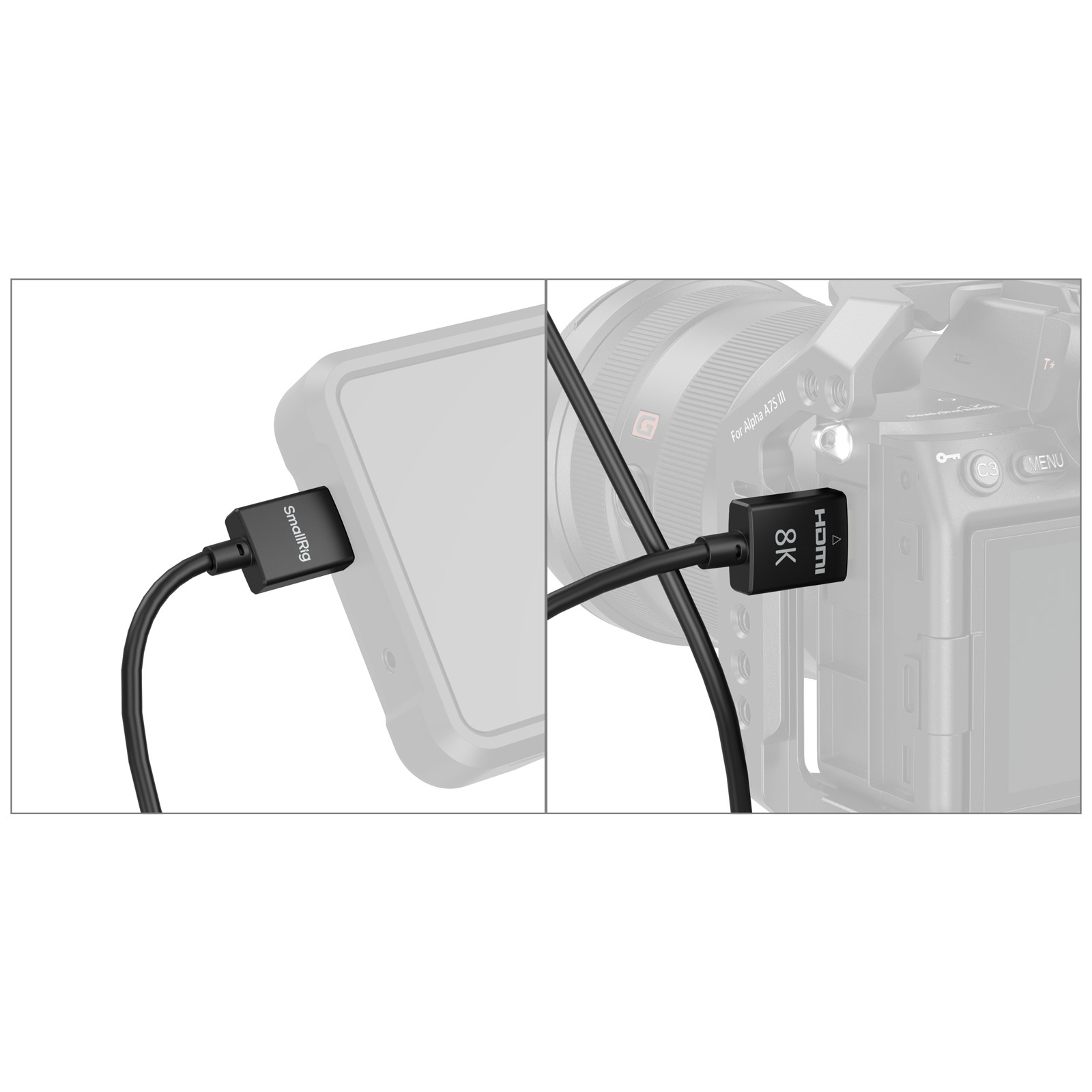 SmallRig 8K HDMI Data Cable (A to A) (100cm) 5086