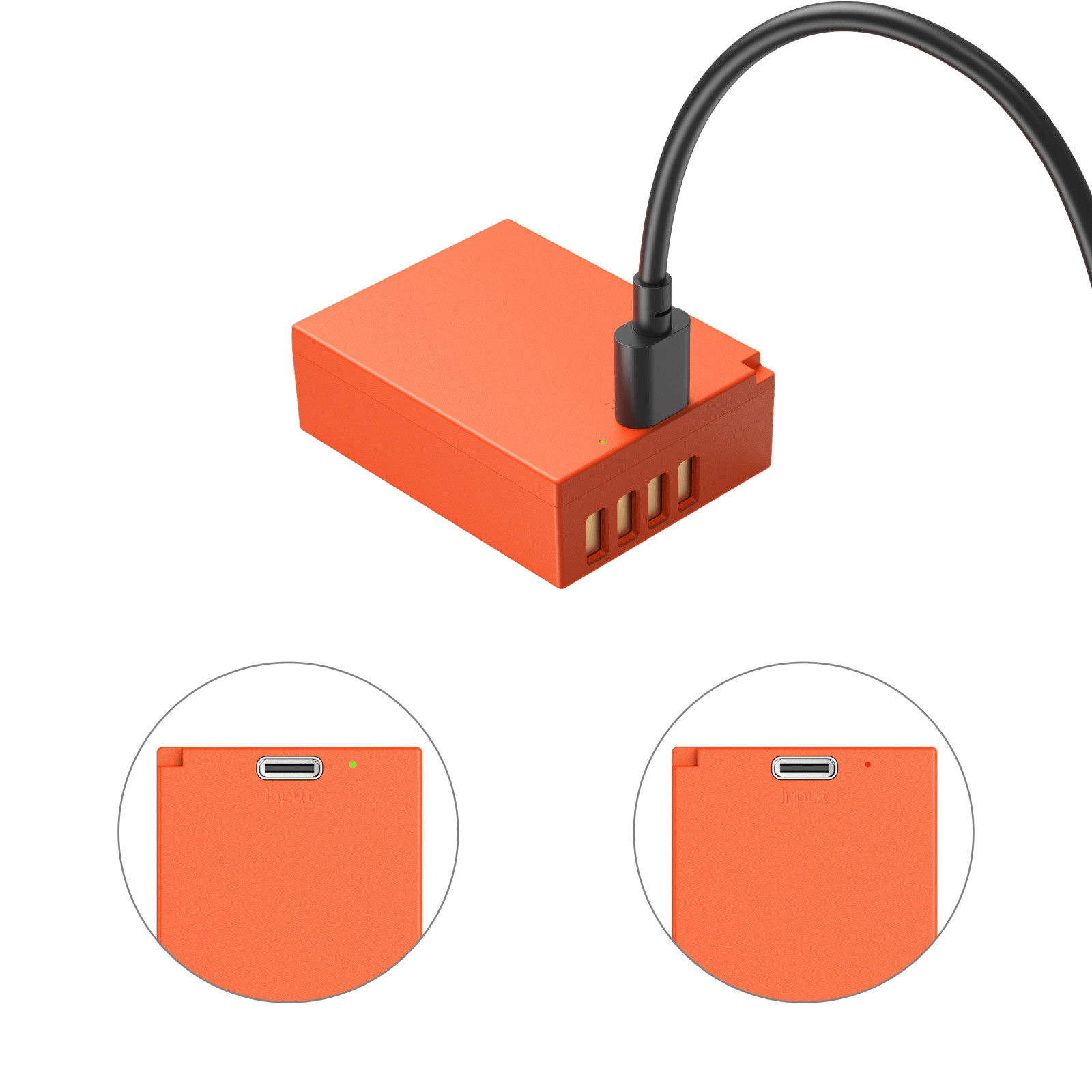 SmallRig NP-W126S USB-C Rechargeable Camera Battery (Orange) 5088