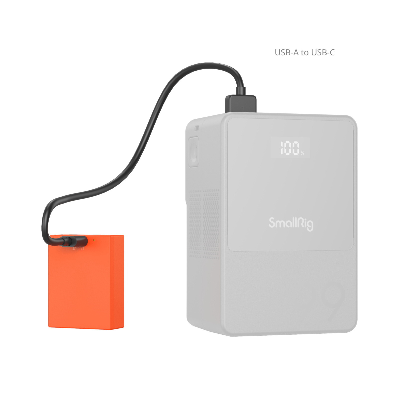 SmallRig NP-W126S USB-C Rechargeable Camera Battery (Orange) 5088