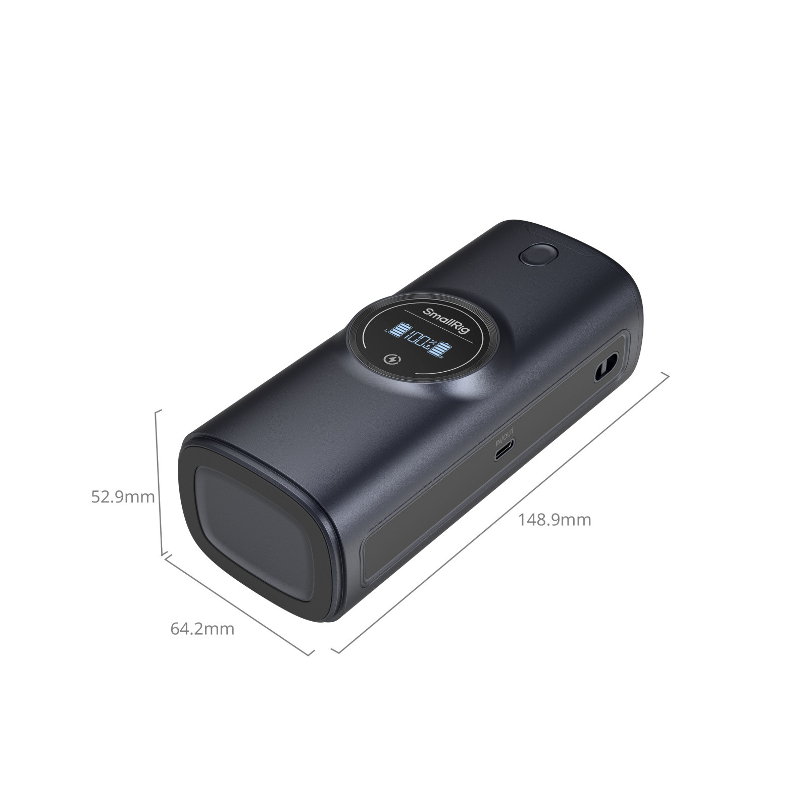 SmallRig Power Bank Charger Case Kit for Canon LP-E6P / LP-E6NH Camera Batteries 5108