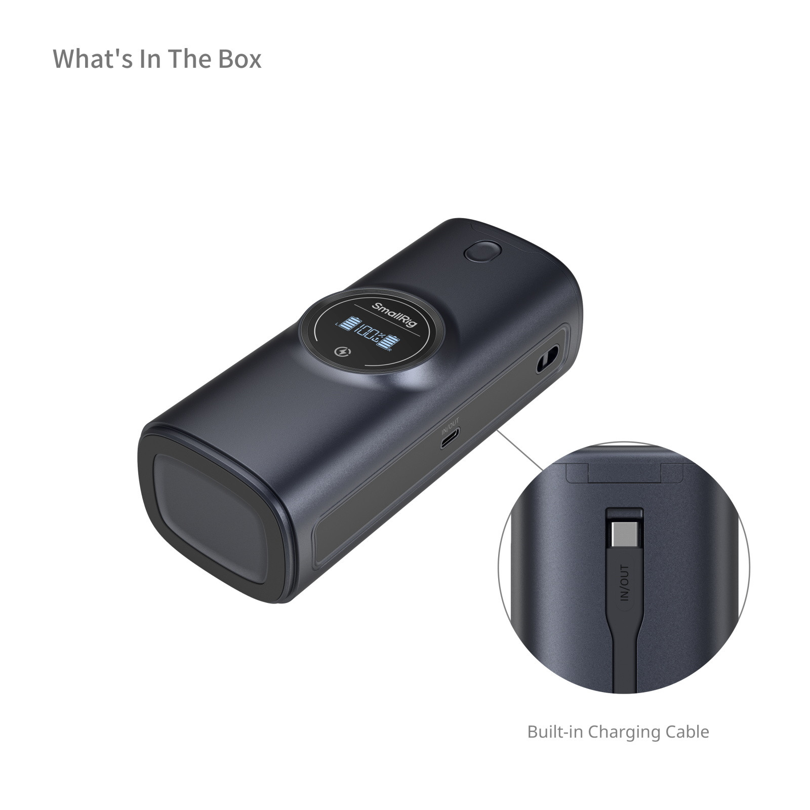 SmallRig Power Bank Charger Case Kit for Sony NP-FZ100 Camera Batteries 5109