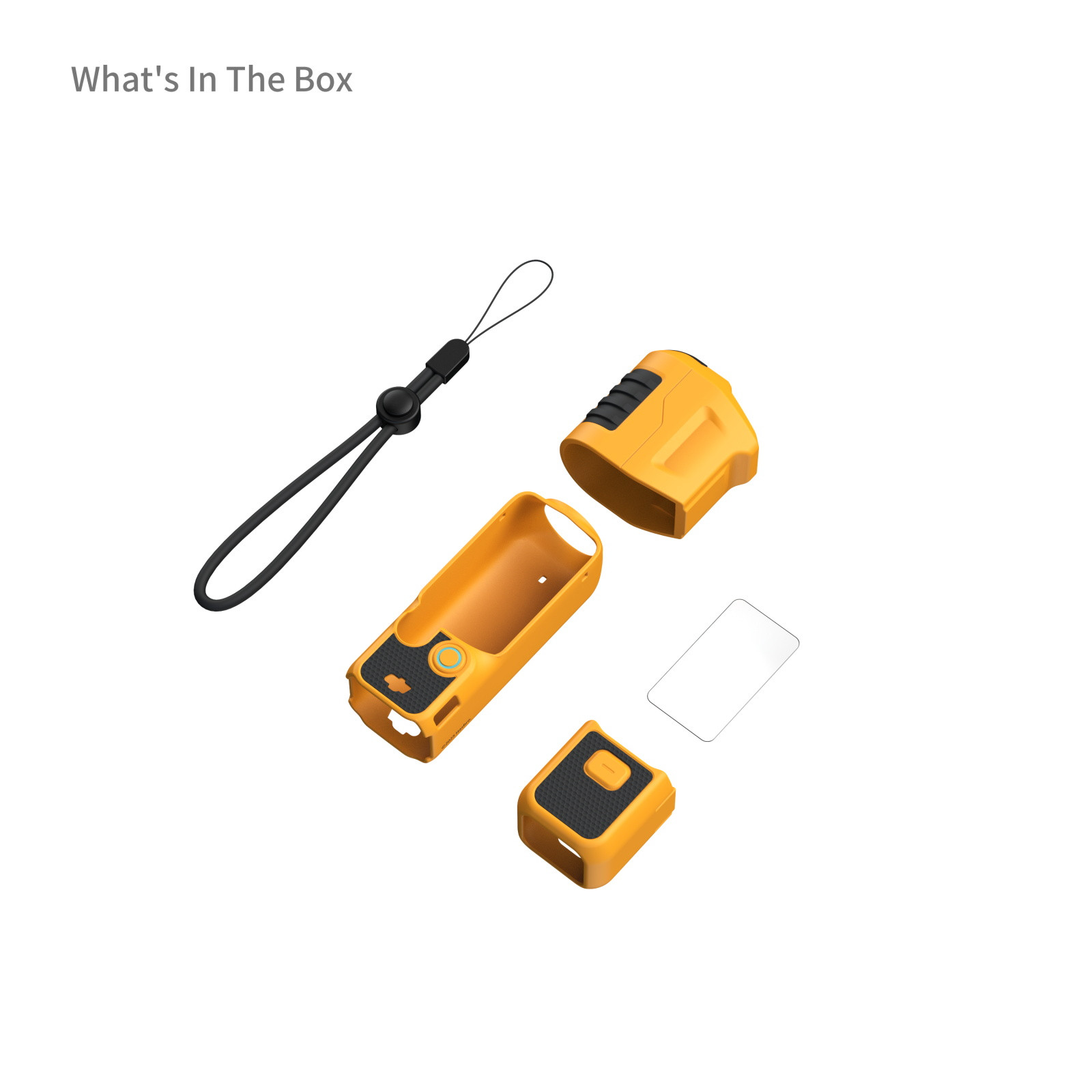 SmallRig Silicone Case Kit for DJI Osmo Pocket 3 (Basic) (BumbleBee Edition) 5114