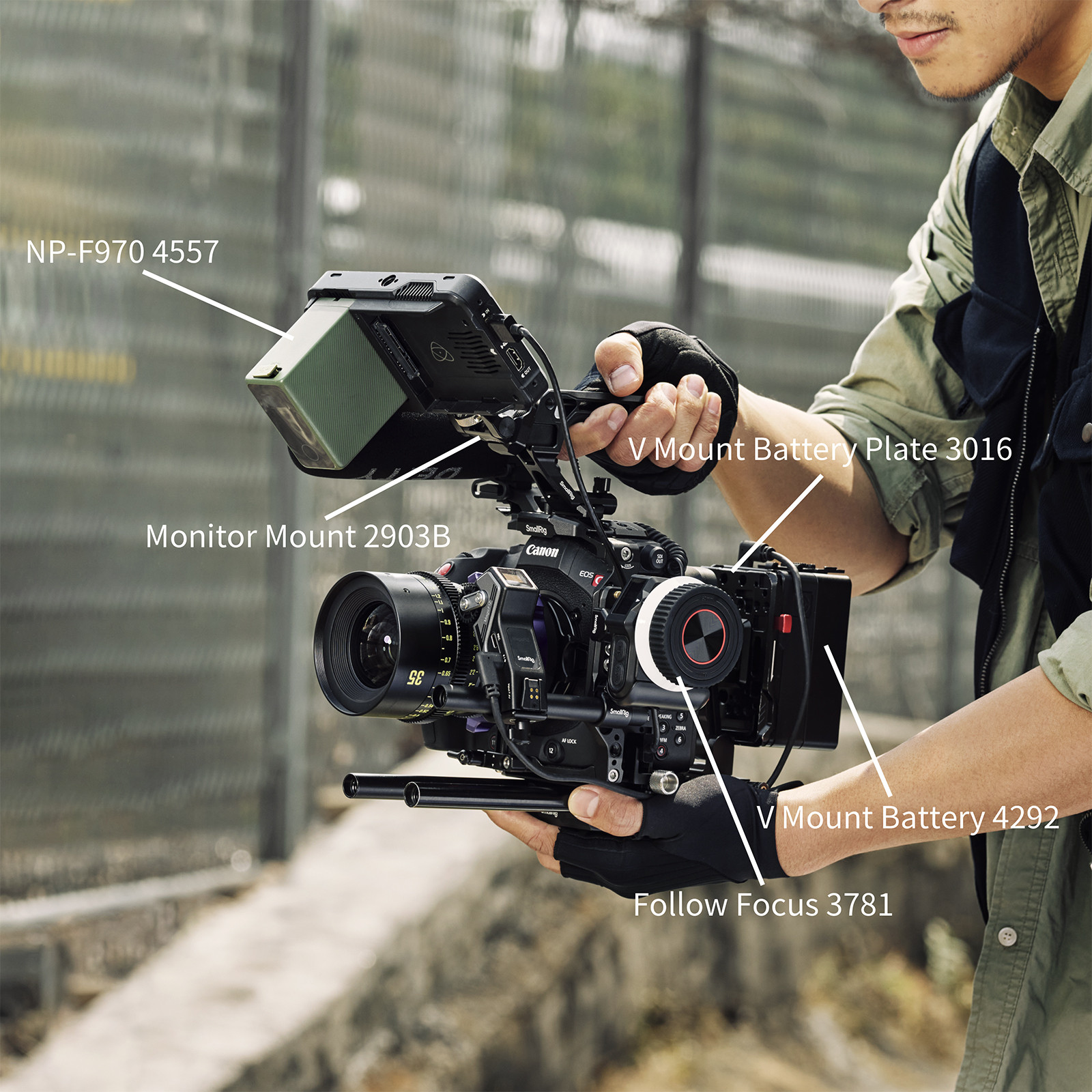 SmallRig Cage Kit for Canon EOS C80 5136