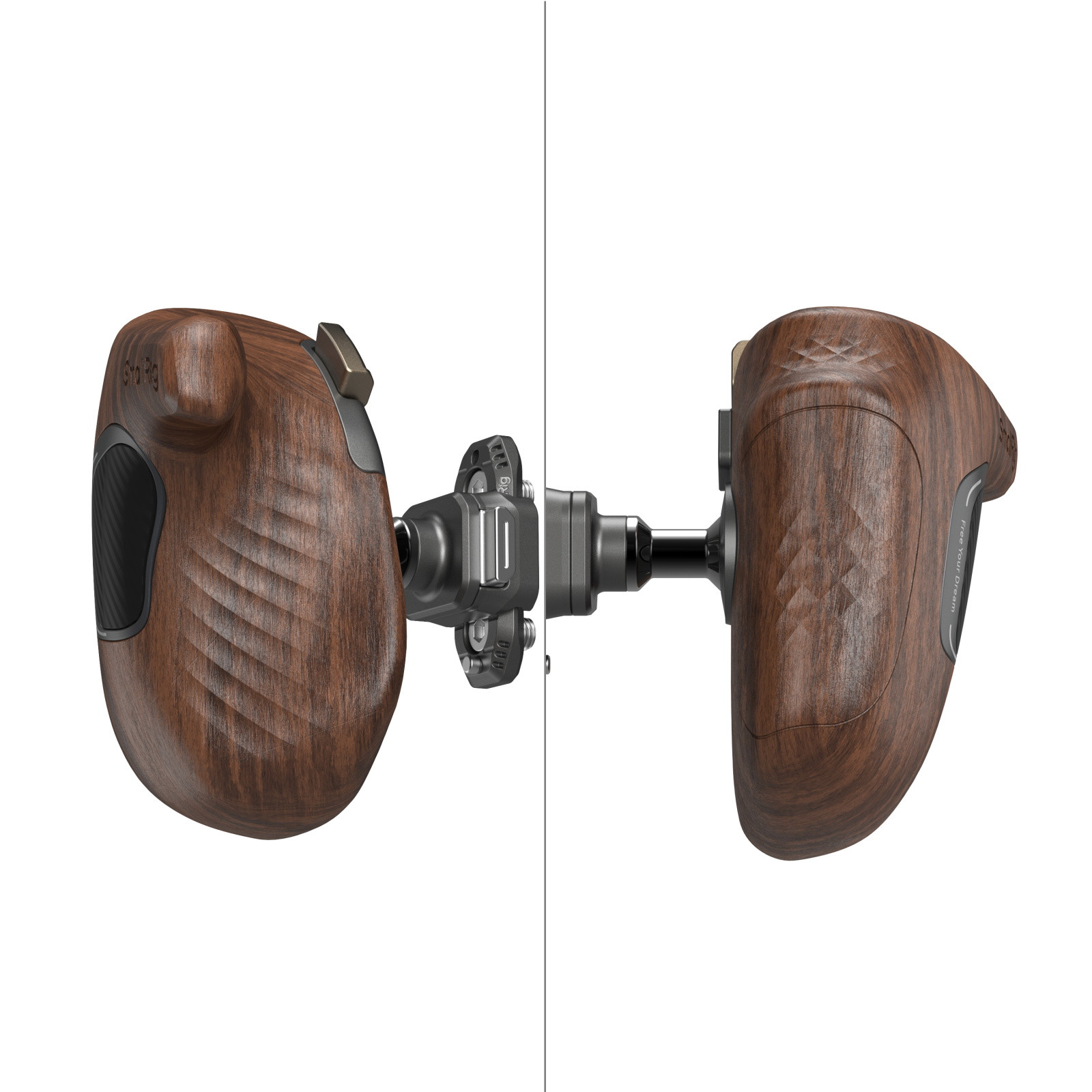 SmallRig "ImageGrip" Series Wooden Handle with NATO Clamp (Left Side) 5161