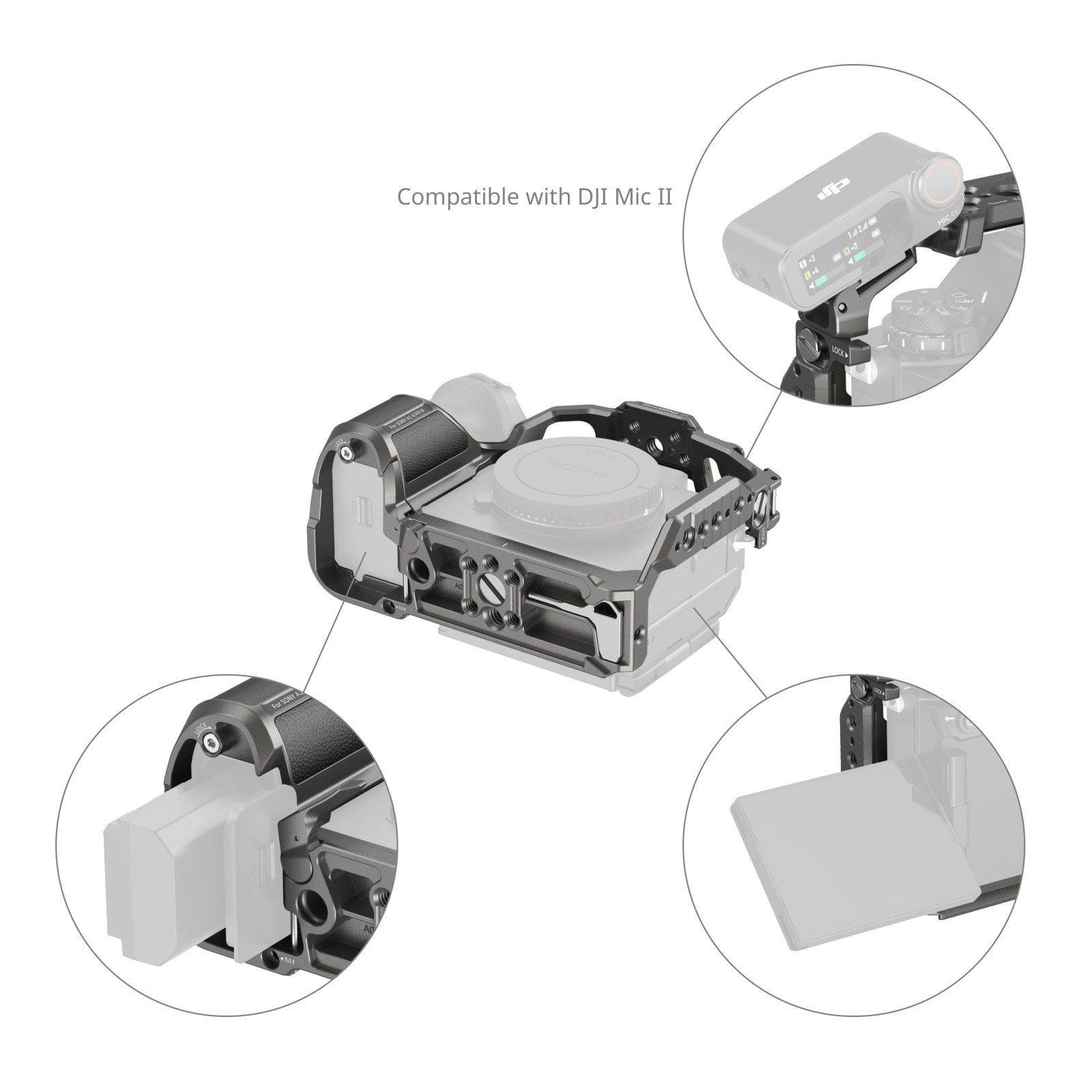 SmallRig Cage for Sony Alpha 1 II / Alpha 9 III 5187