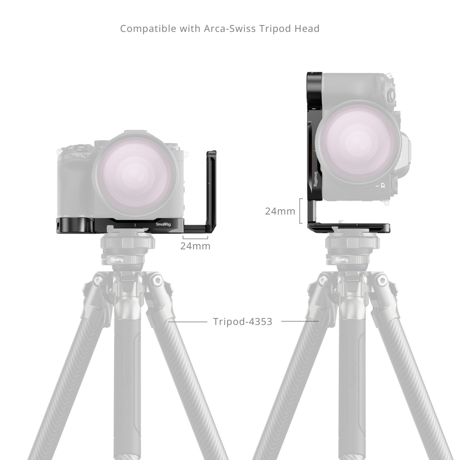 SmallRig L-Shape Mount Plate for Sony Alpha 1 II / Alpha 9 III 5188