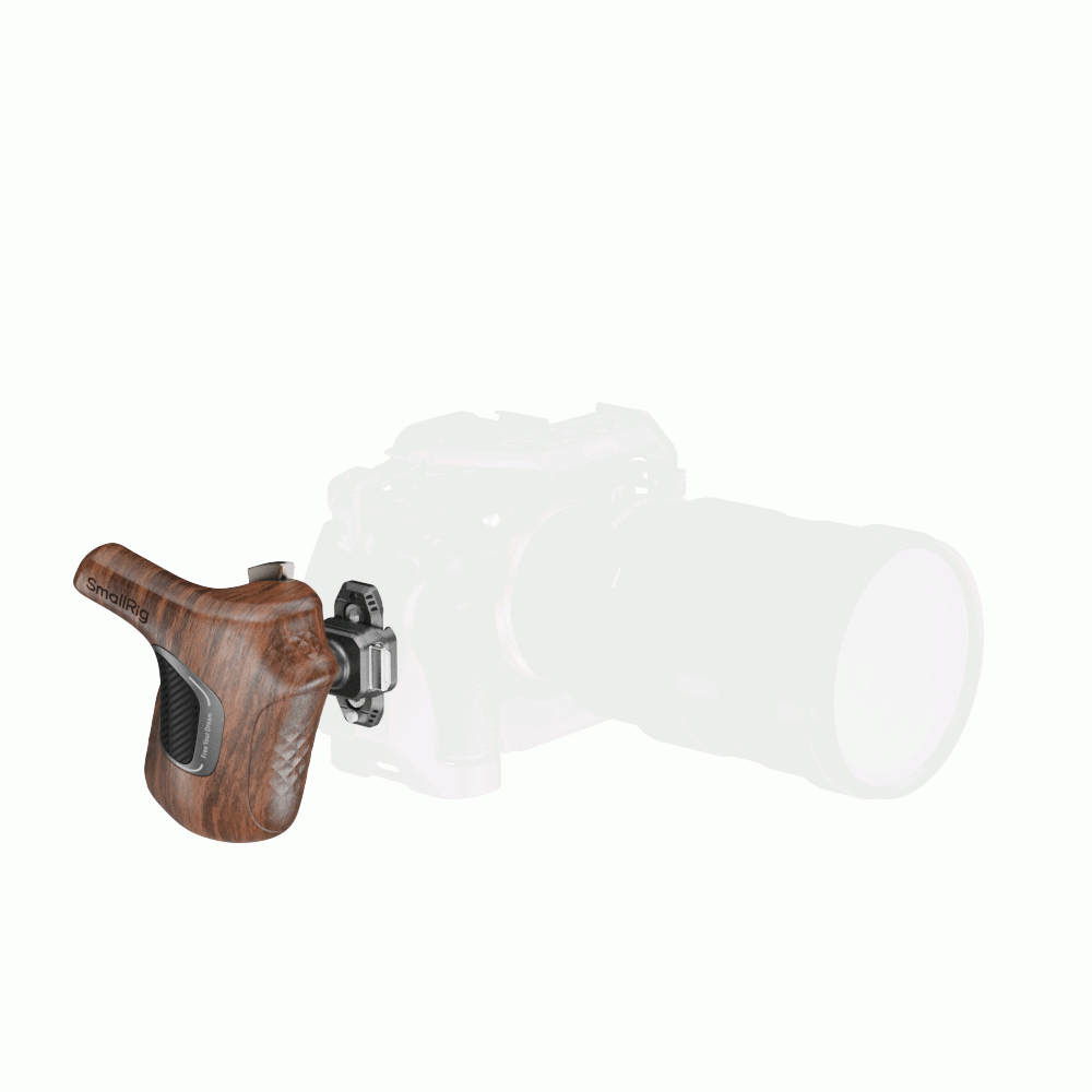 SmallRig "ImageGrip" Series Wooden Handle with NATO Clamp (Right Side) 5192