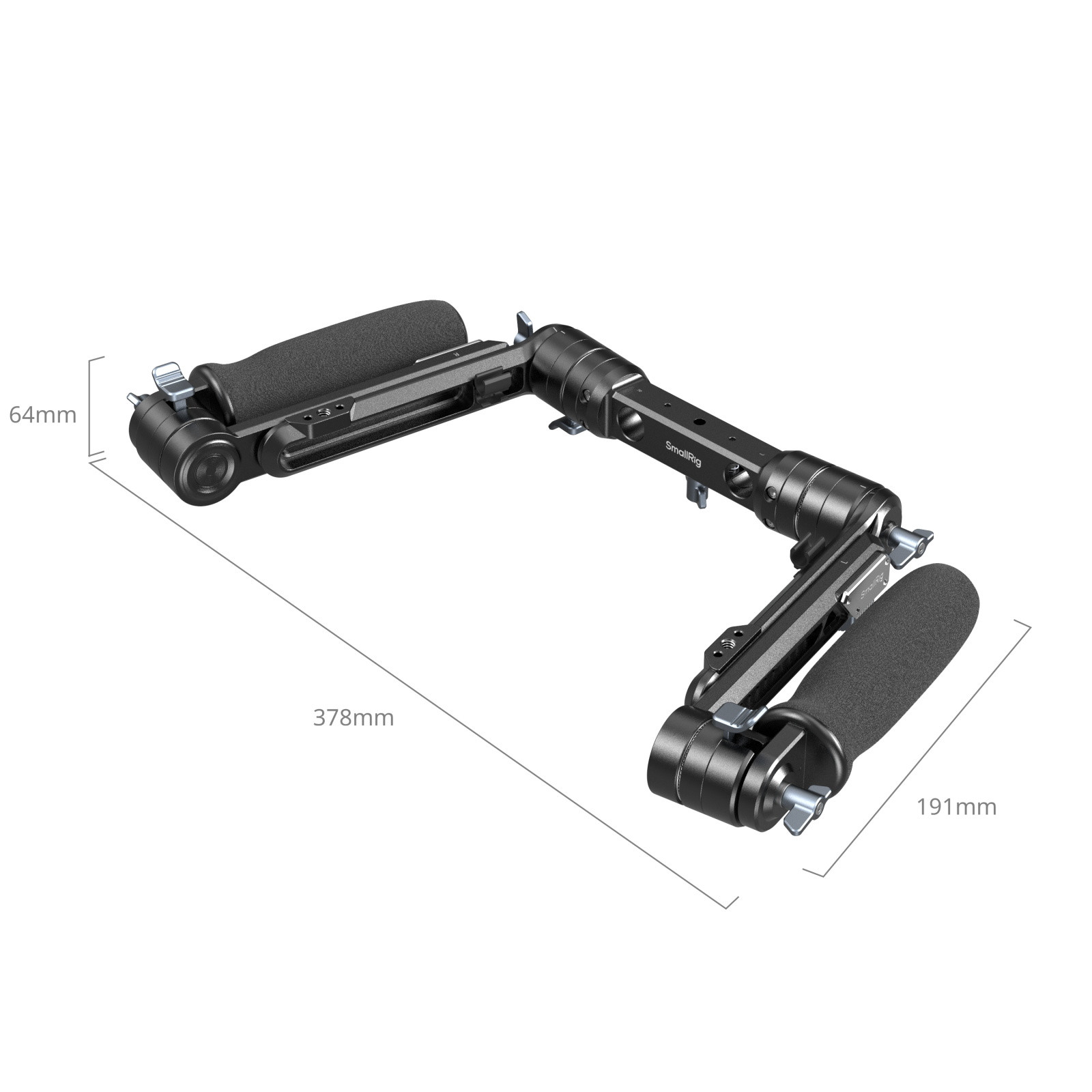 SmallRig Shoulder Rig Dual-Handle for 15mm LWS Rods 5205