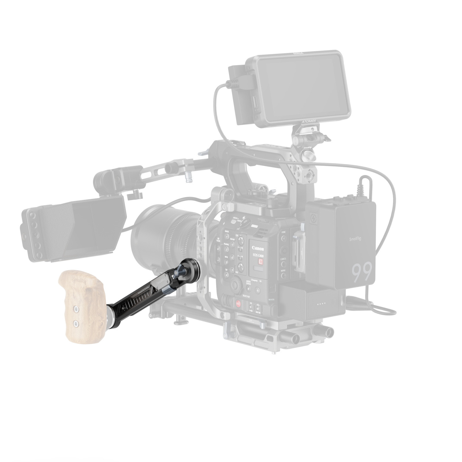 SmallRig Shoulder Rig Extension Arm Adapter with ARRI Rosette (2PCS) 5206