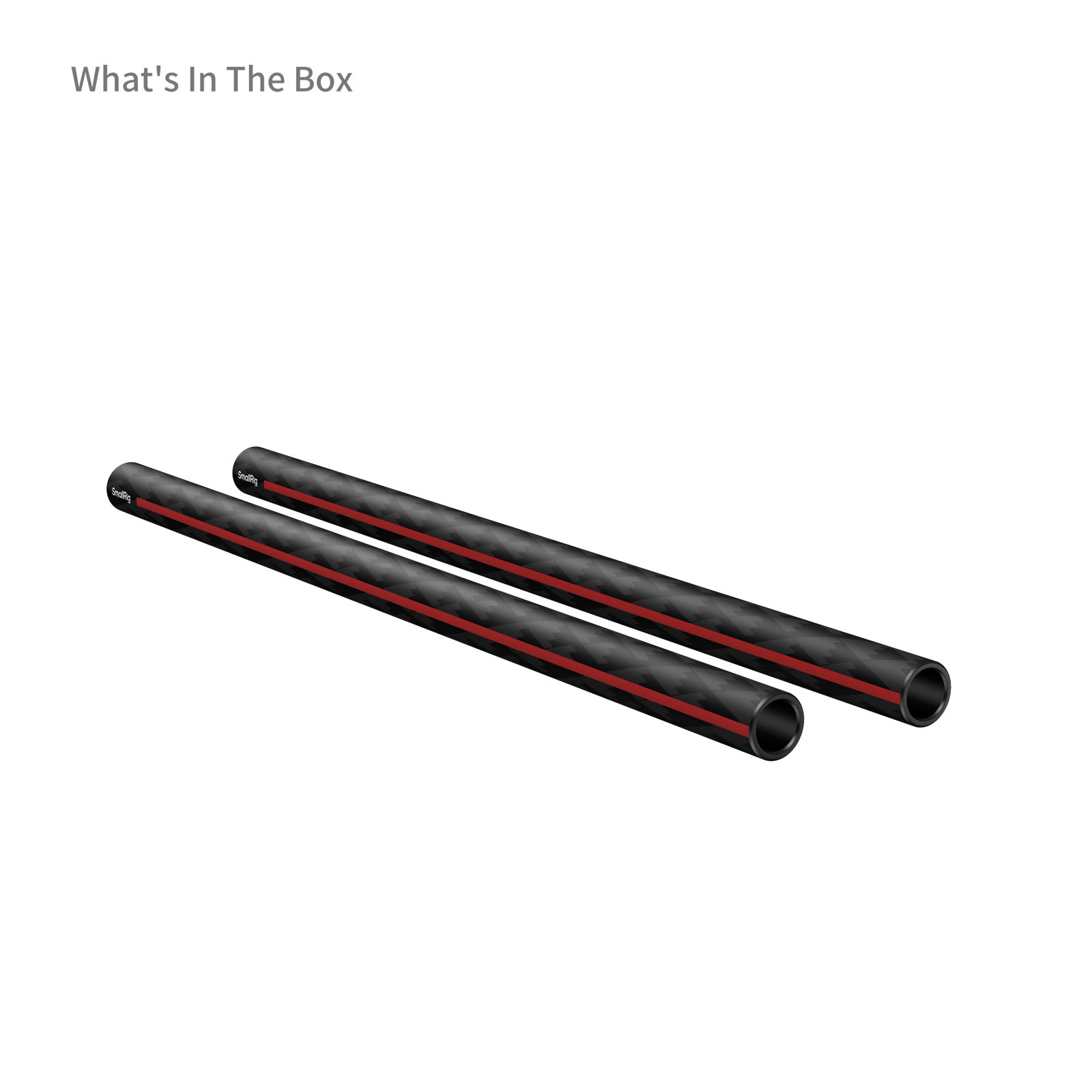 SmallRig 15mm Carbon Fiber Rods (Pair, 12") 5212