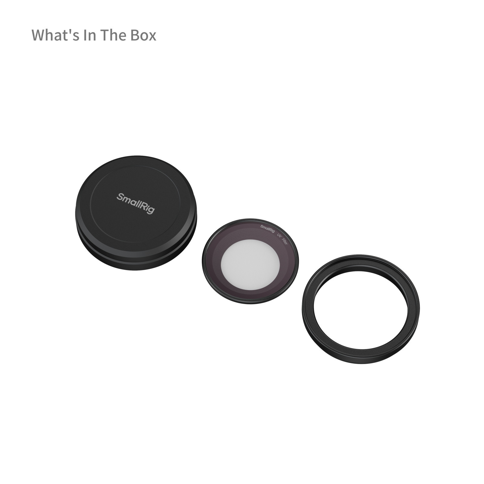 SmallRig Magnetic UV Filter for FUJIFILM X half (Black) 5214B