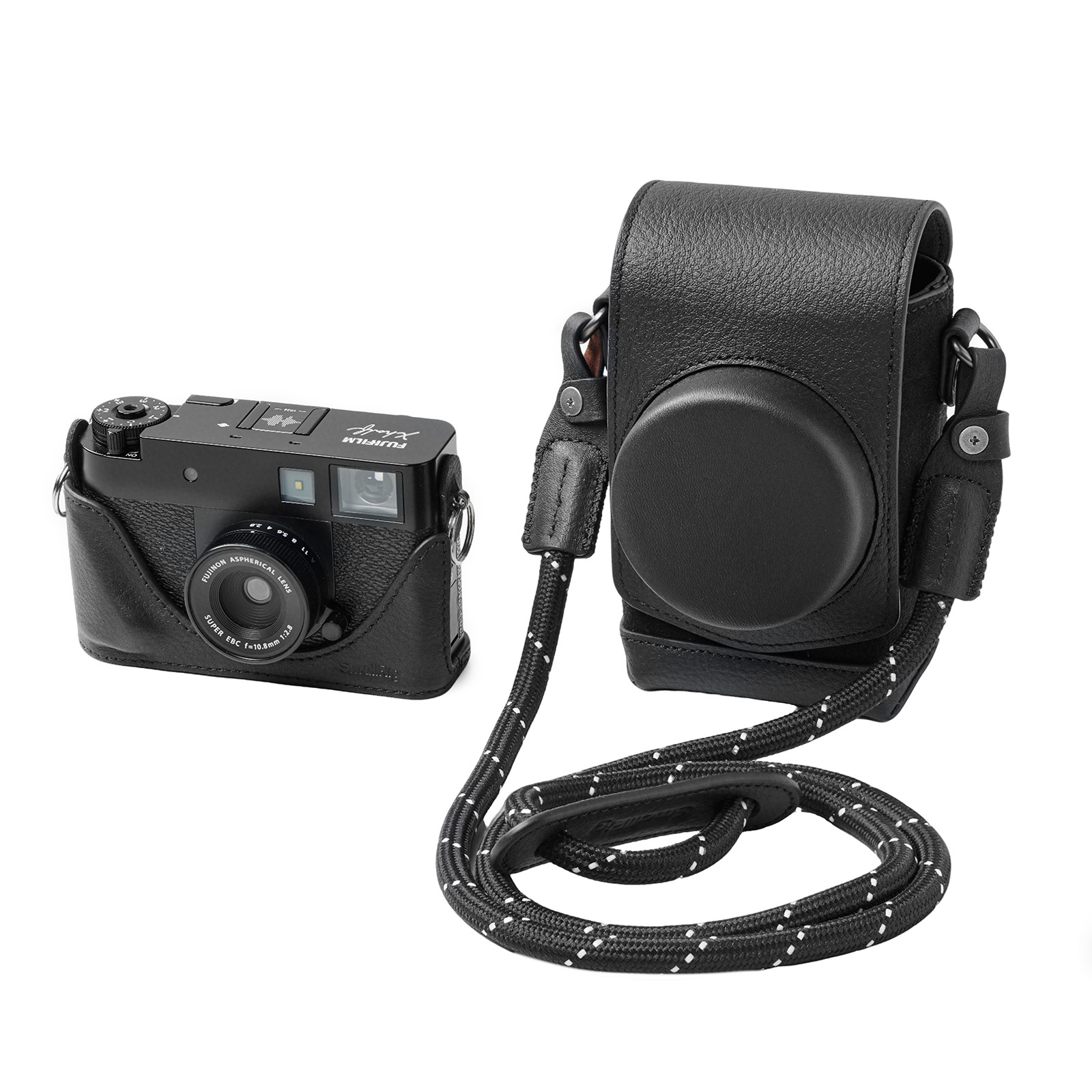 SmallRig Leather Case Kit for FUJIFILM X half (Black) 5219