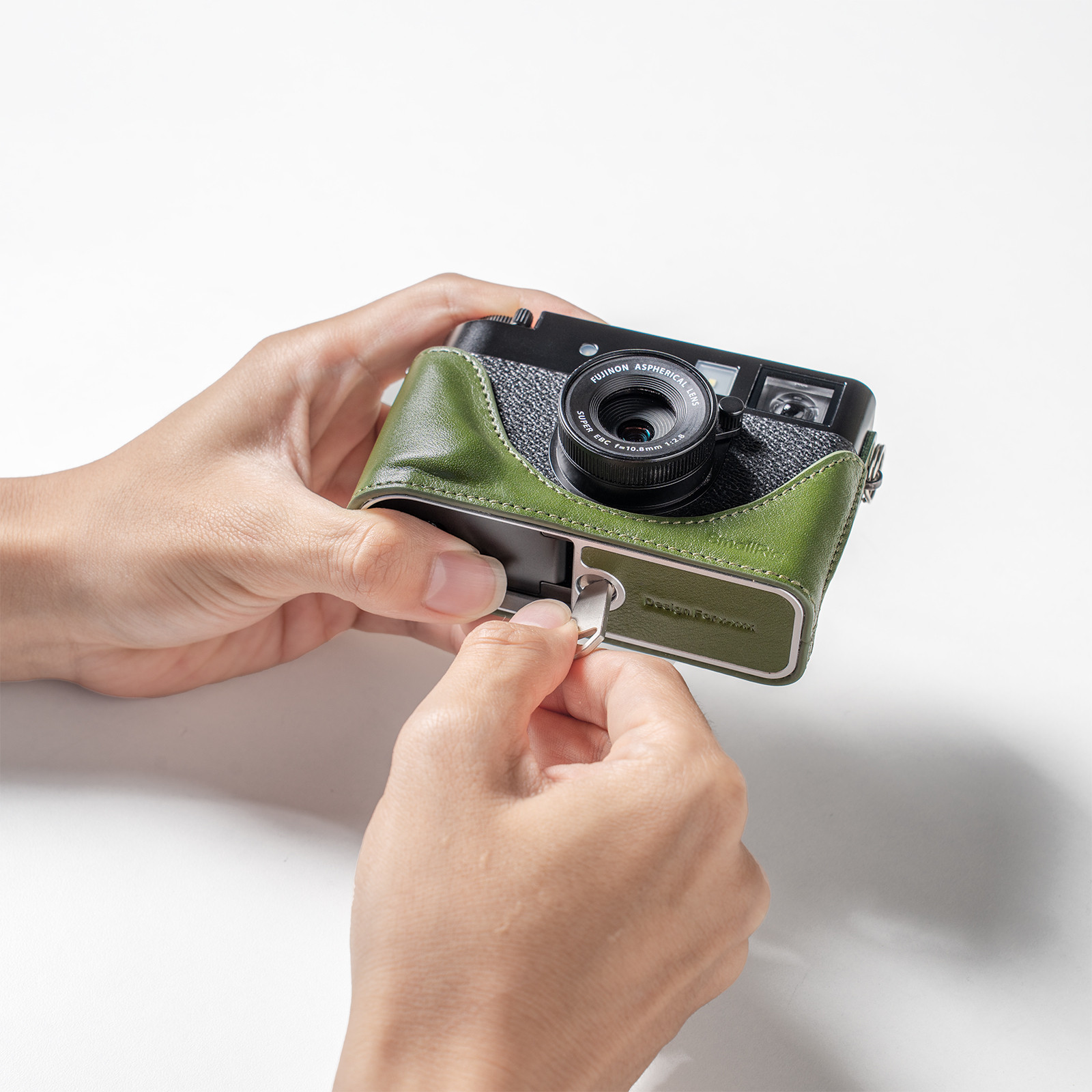 SmallRig Leather Case Kit for FUJIFILM X half (Green) 5220
