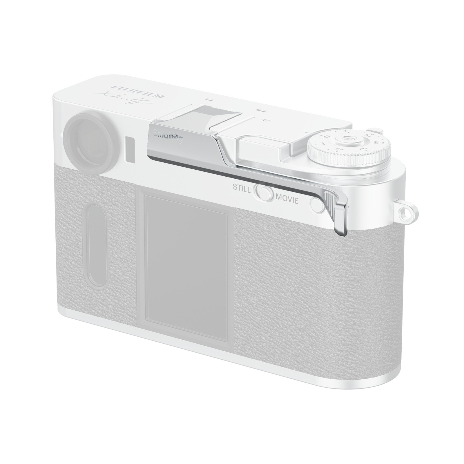 SmallRig Thumb Grip for FUJIFILM X half (Silver) 5221